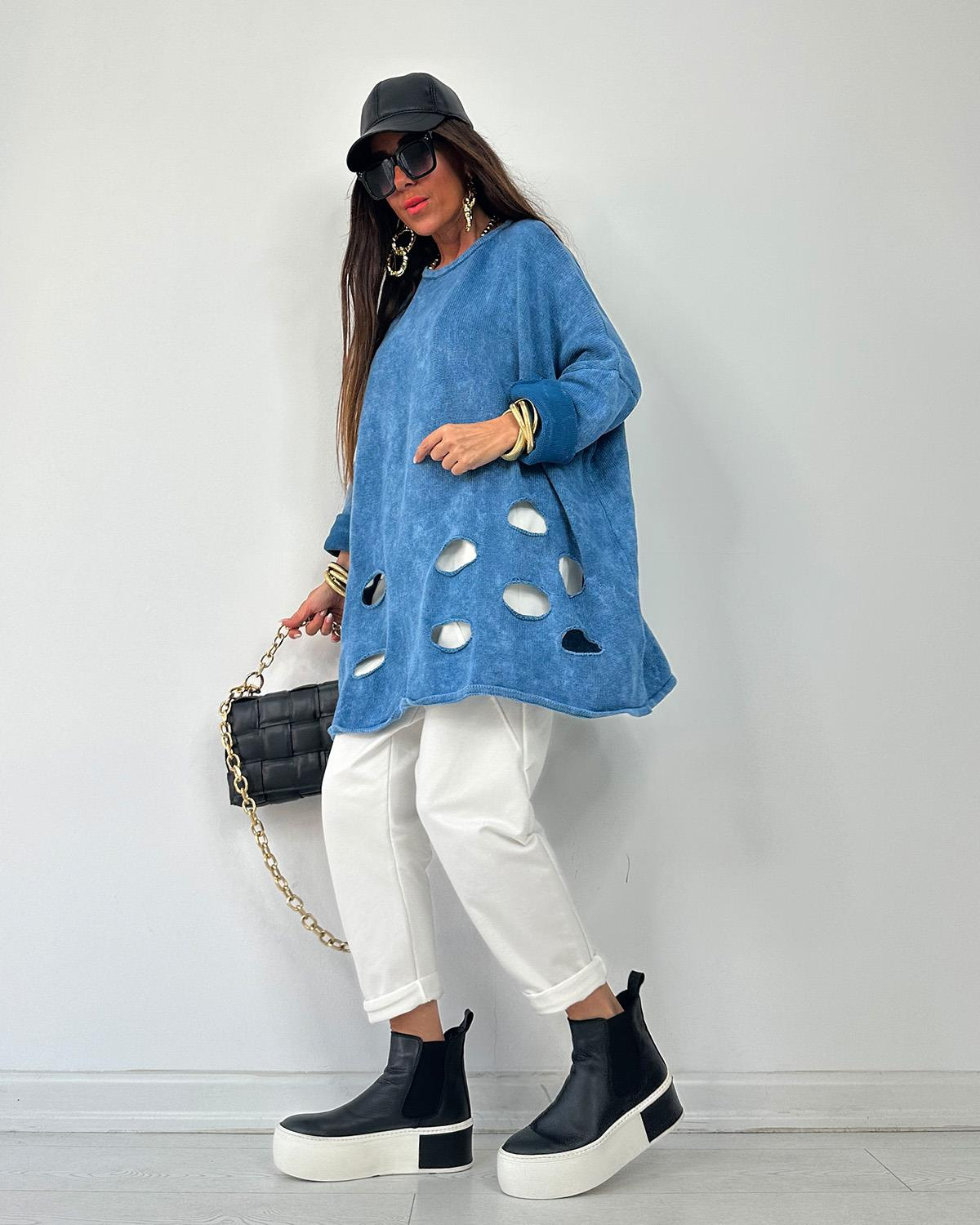 Hilda Sweatshirt Mavi