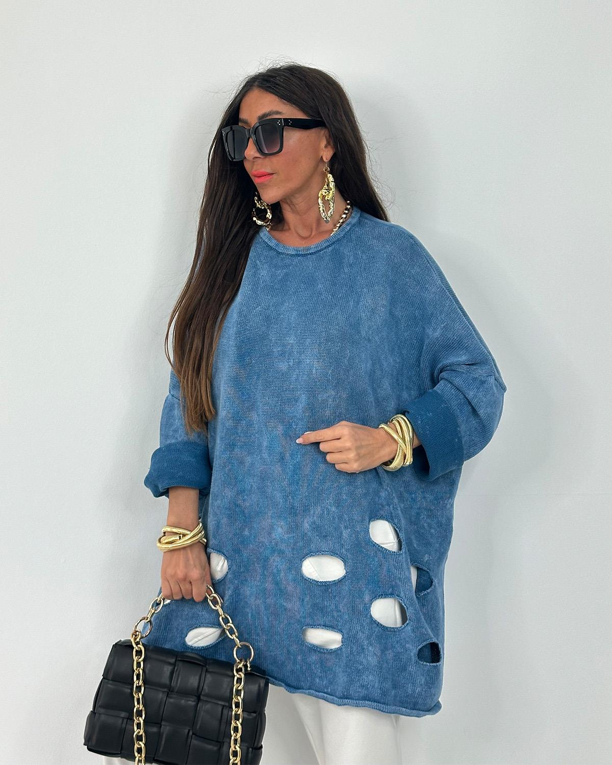 Hilda Sweatshirt Mavi