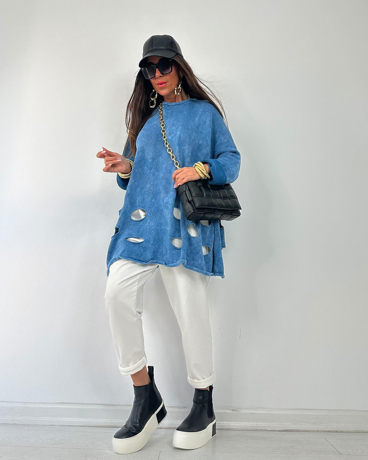 Hilda Sweatshirt Mavi