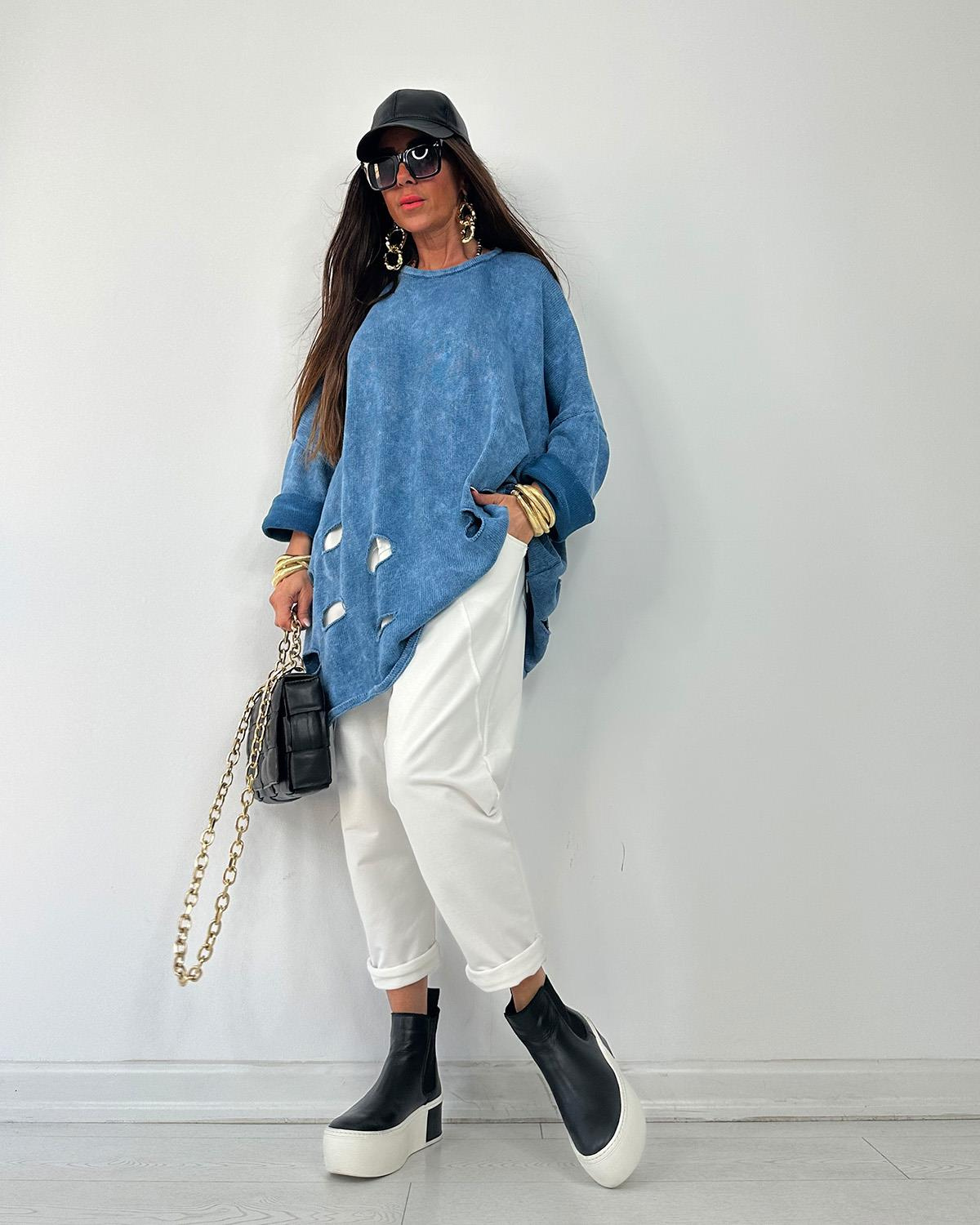 Hilda Sweatshirt Mavi