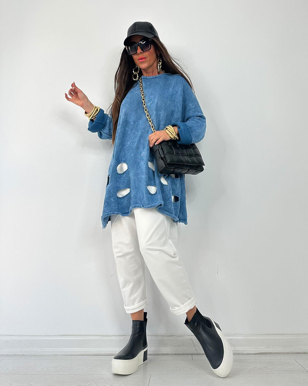 Hilda Sweatshirt Mavi