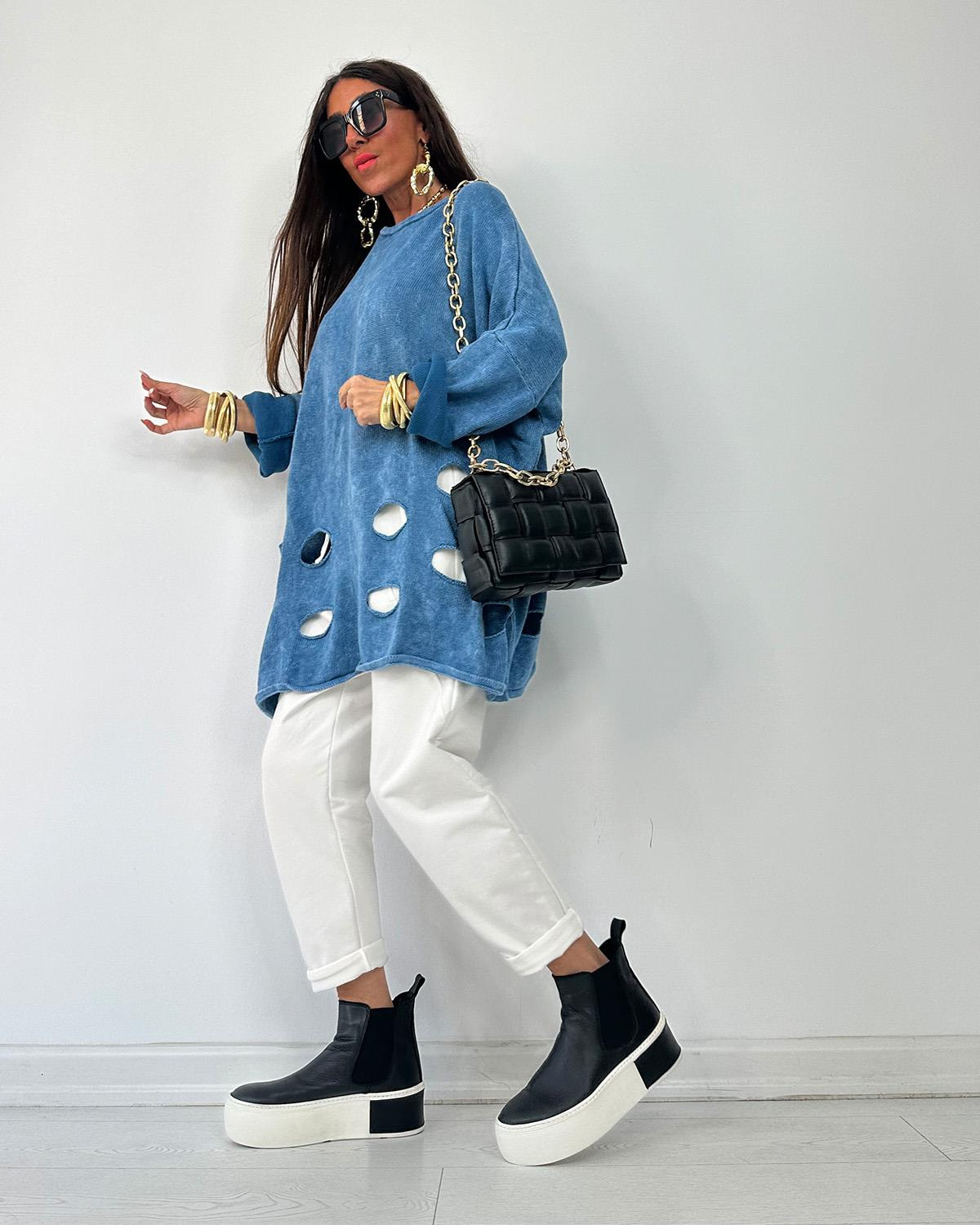 Hilda Sweatshirt Mavi