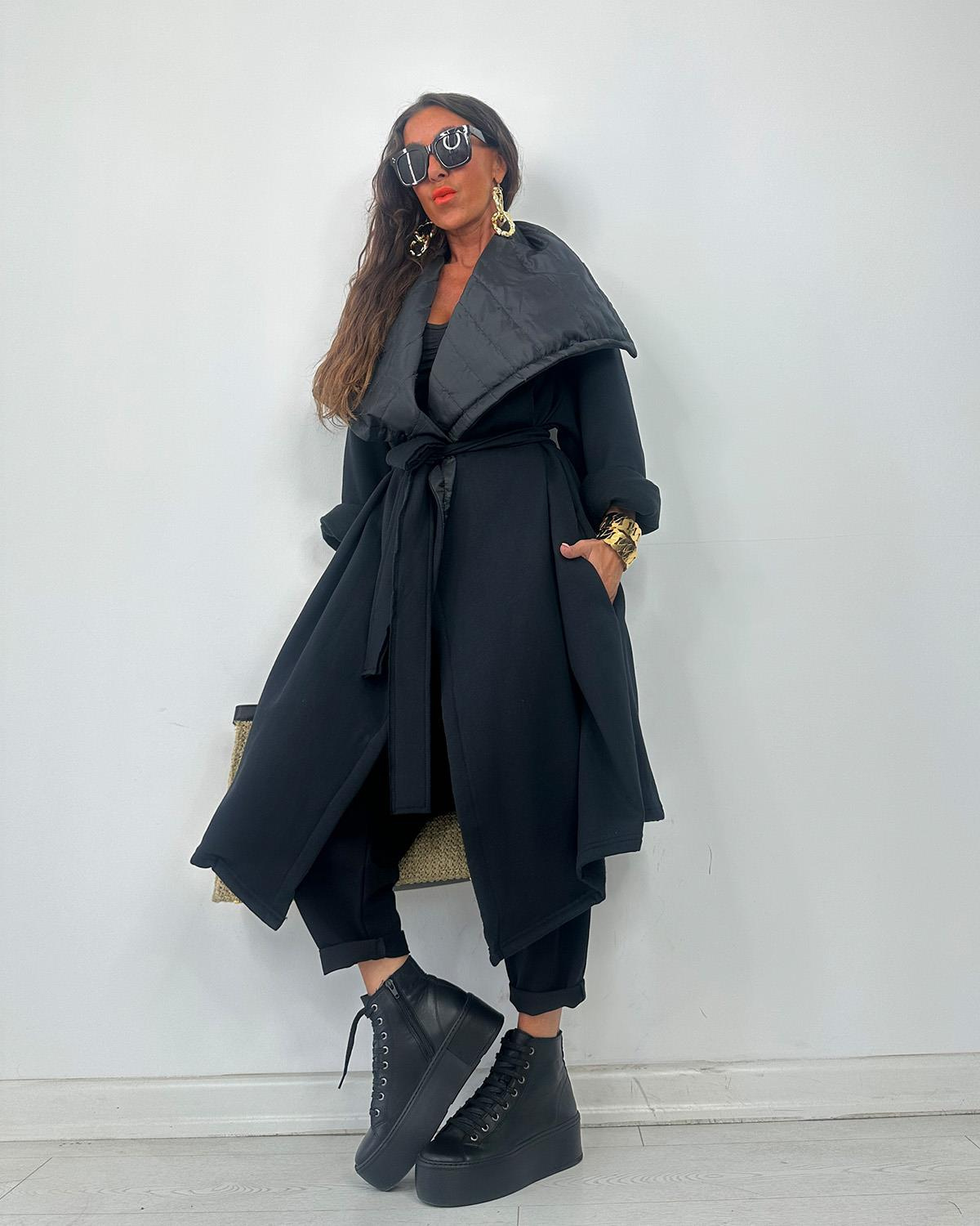 Lady Trençkot Siyah