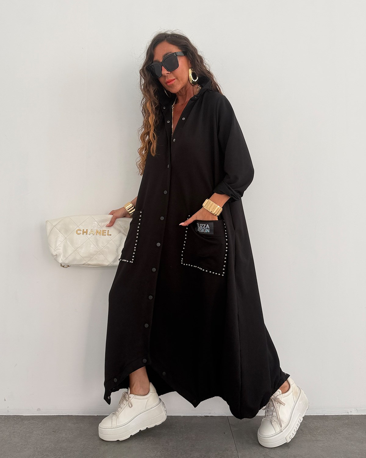 Lady Tulum Elbise Siyah