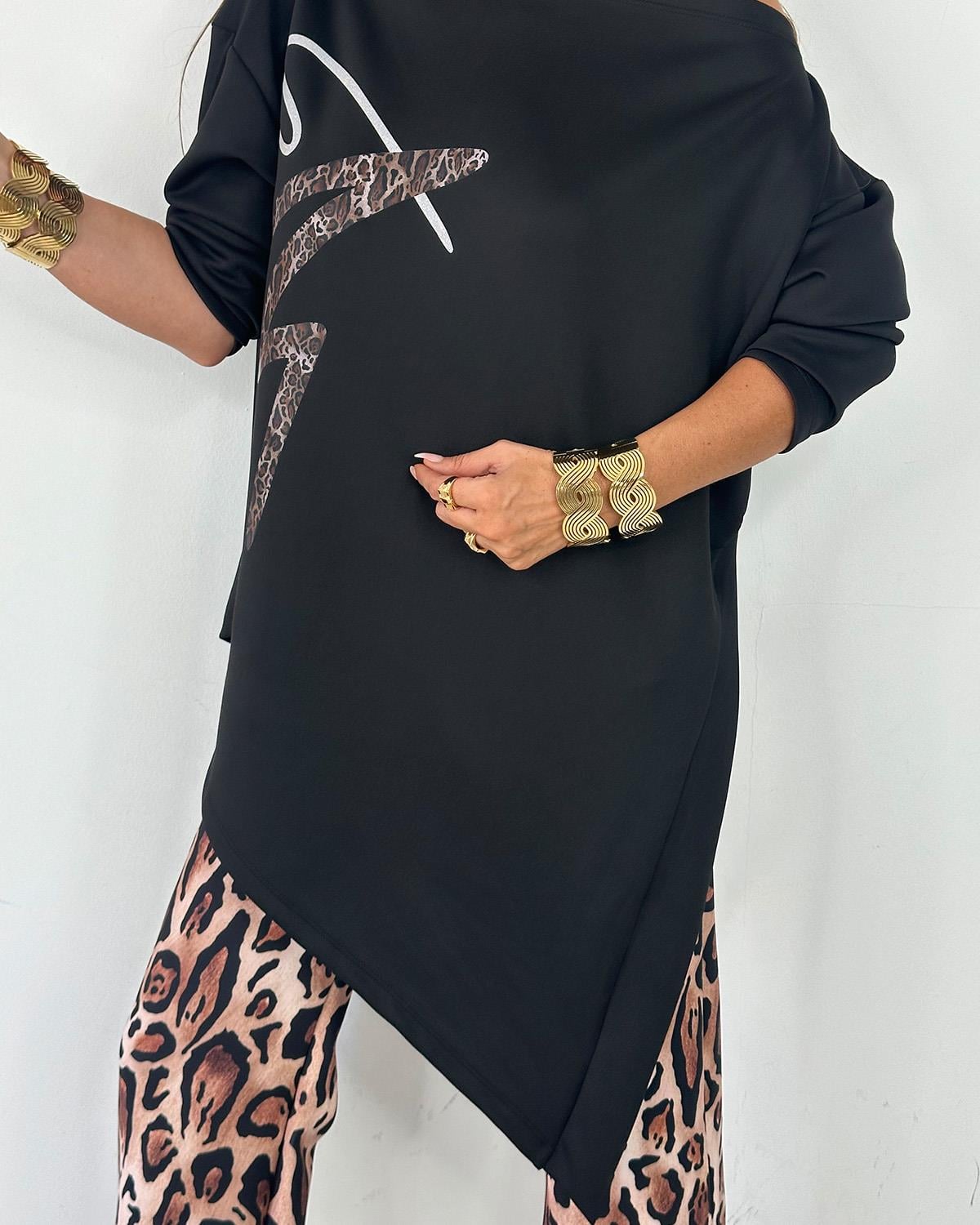 Leoparlı Takım Kahve