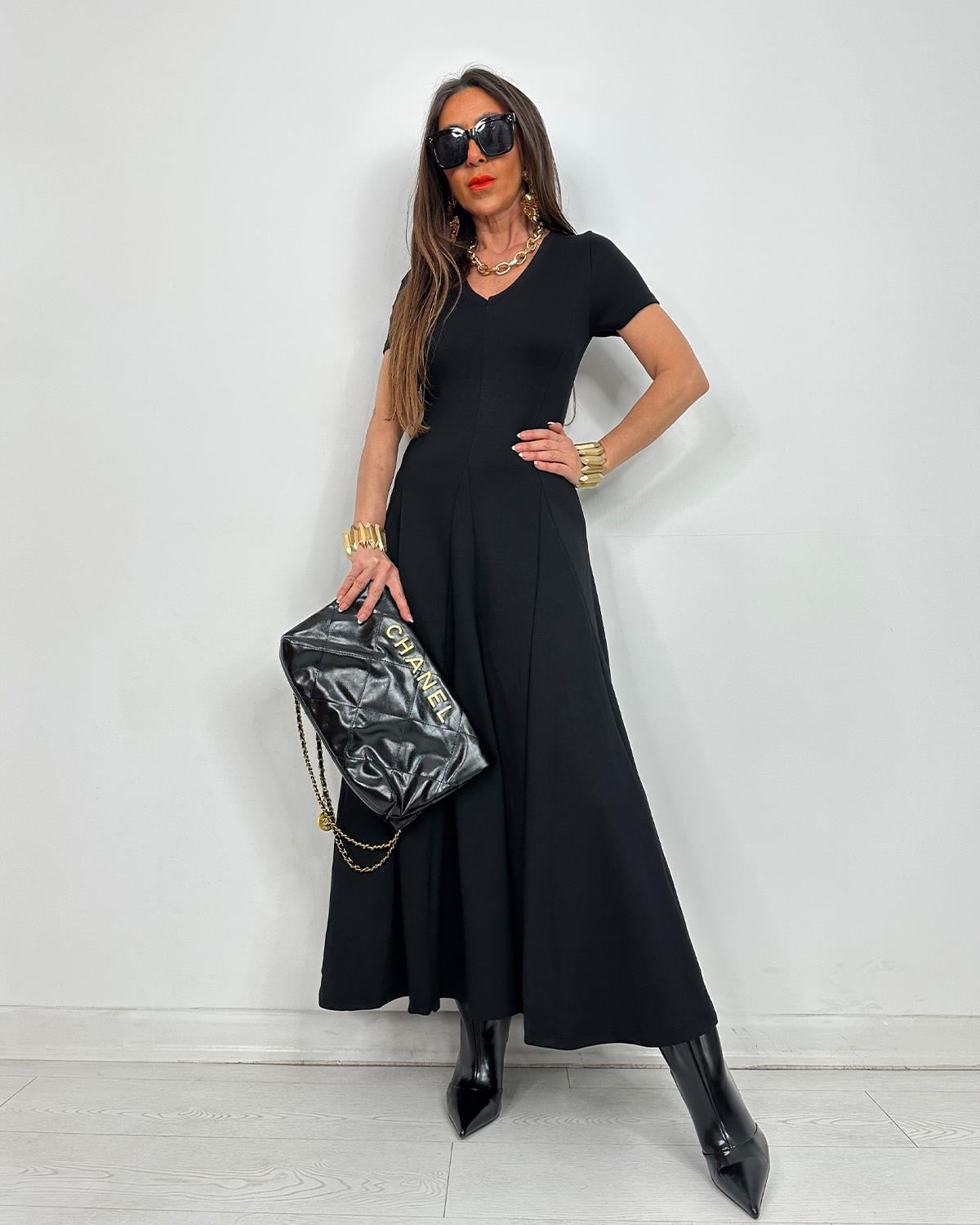 Liza Elbise Siyah