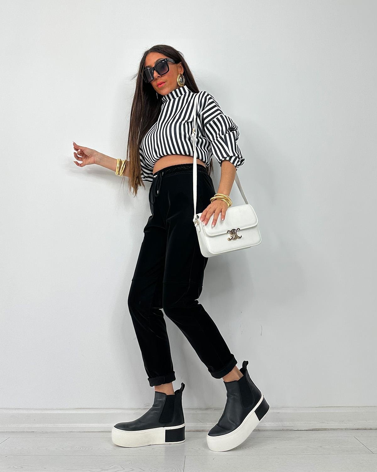 Luna Pantalon Siyah
