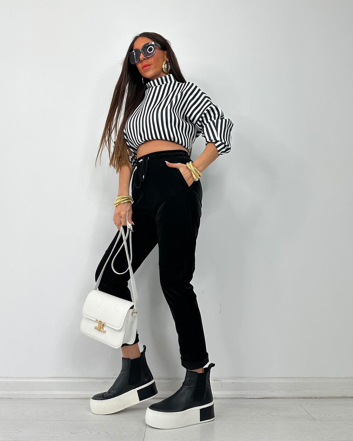 Luna Pantalon Siyah