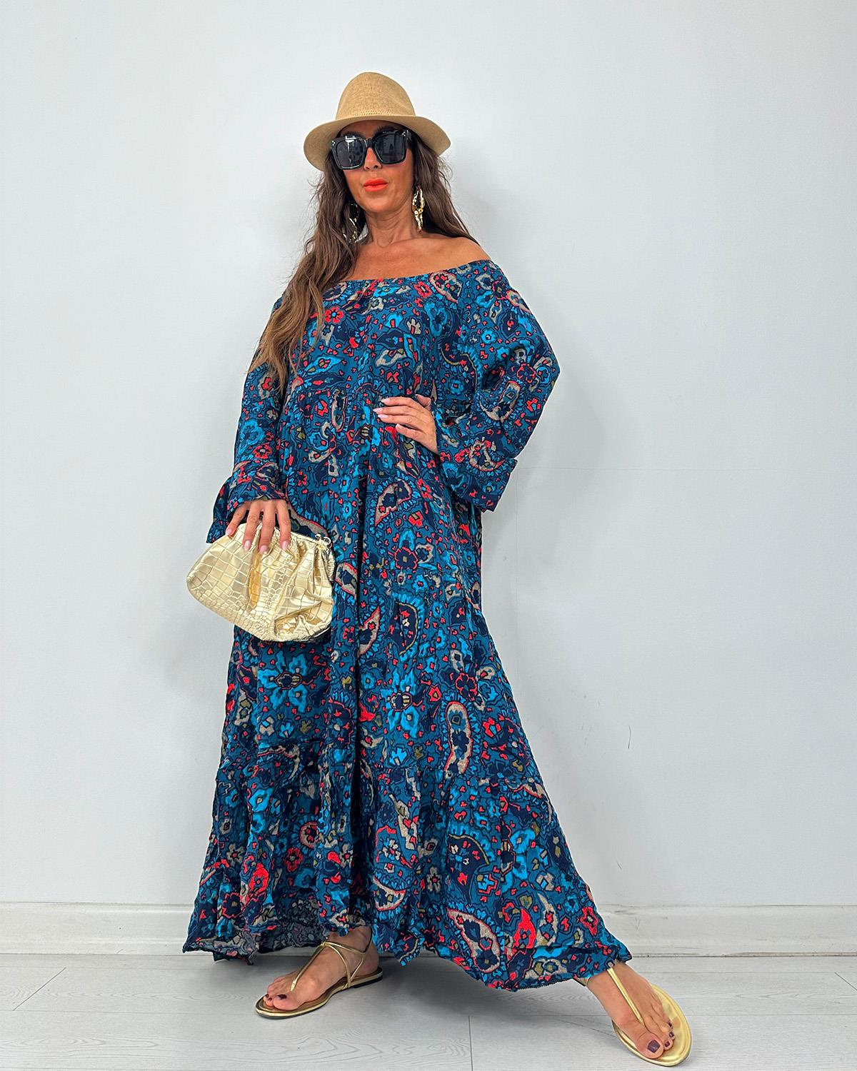 Madonna Lena Elbise Turkuaz