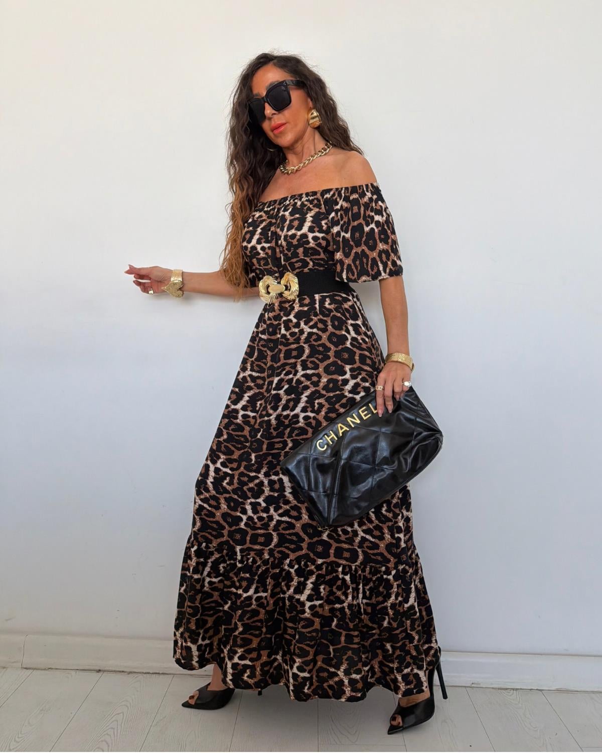 Madonna Leopar Elbise