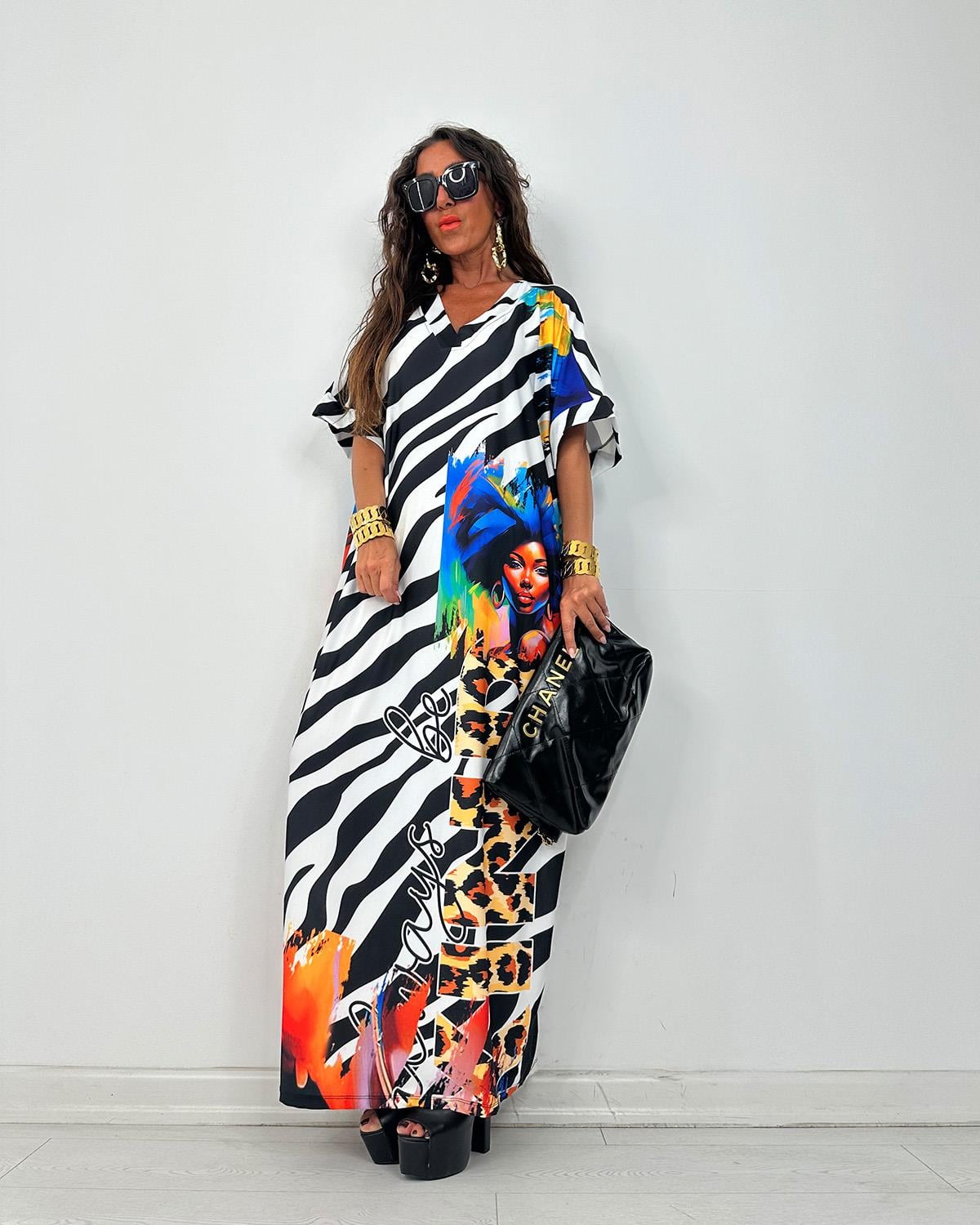 Melisa Elbise Zebra