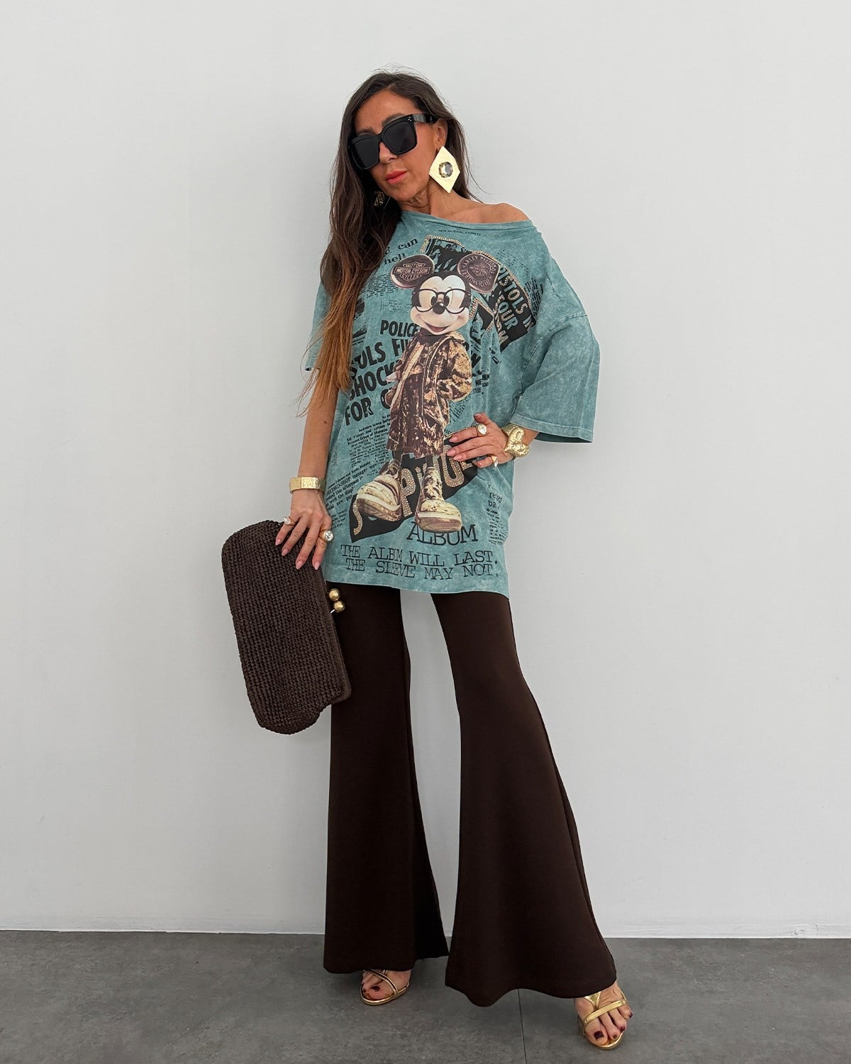 Mickey T-Shirt Yeşil