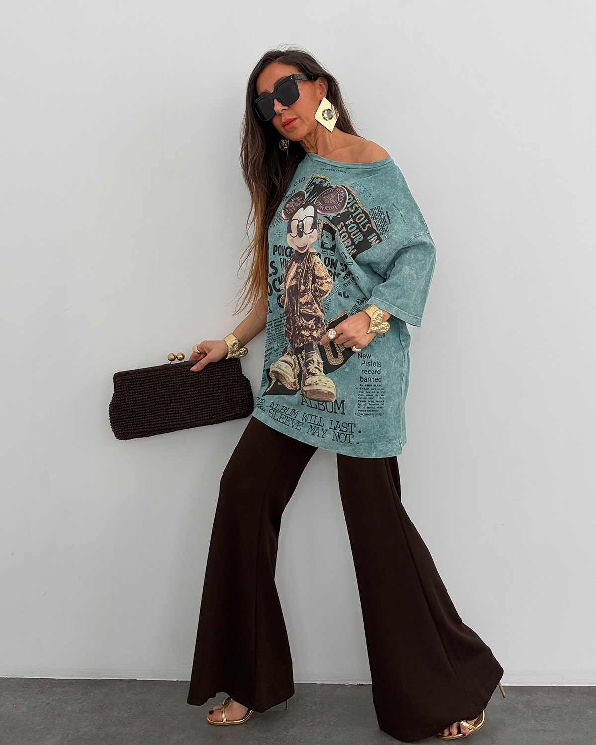 Mickey T-Shirt Yeşil