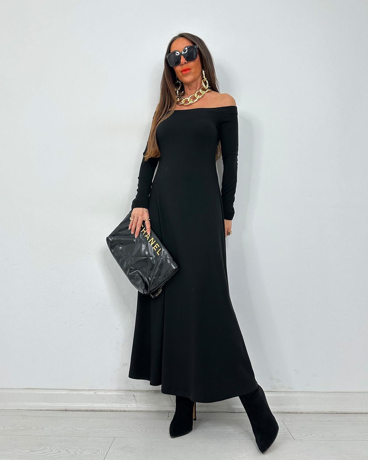 Modelas Elbise Siyah