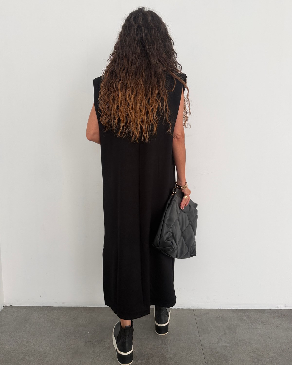 Monet Elbise Siyah
