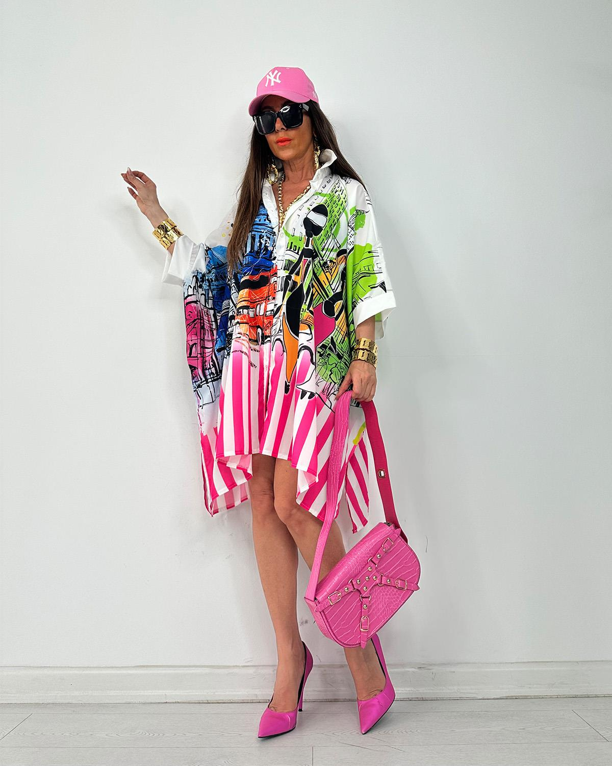 Newyork Tunik Pembe