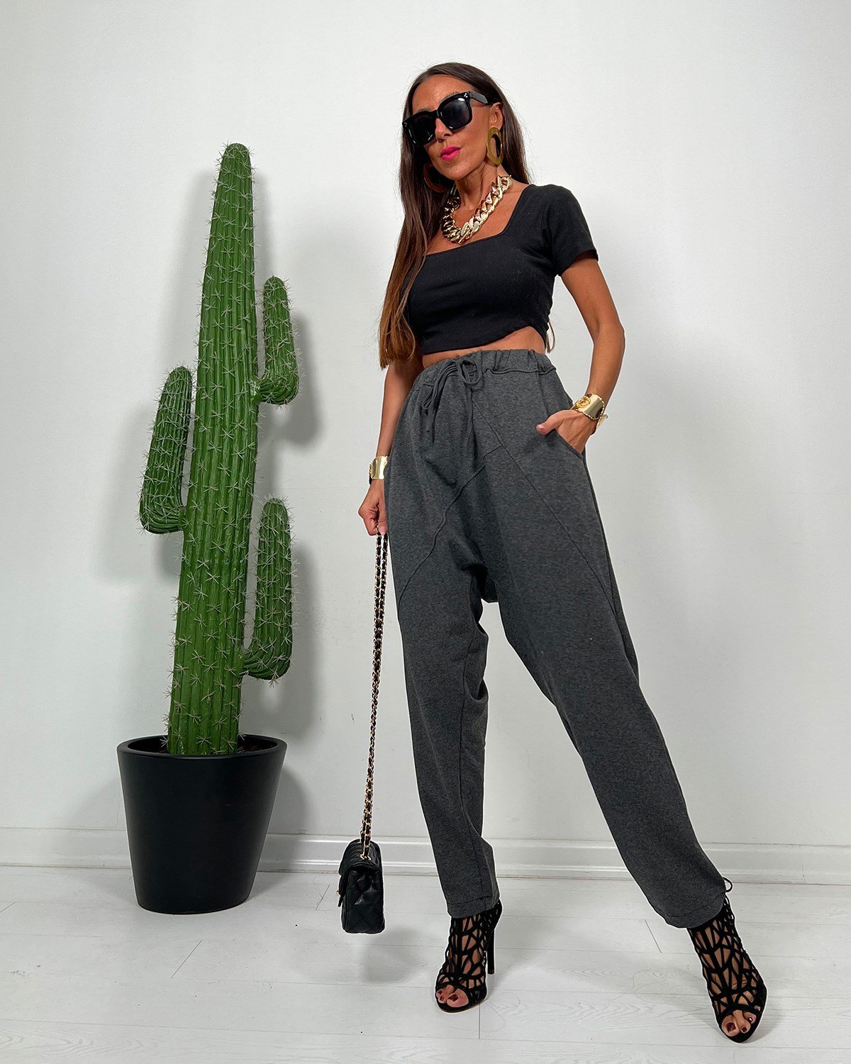 Parma Şalvar Antrasit