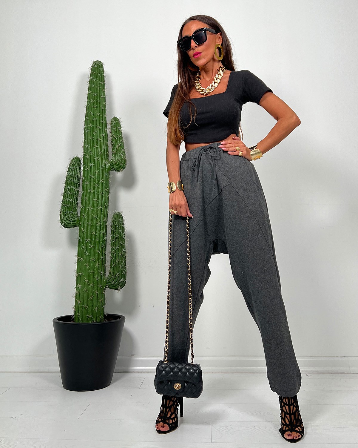 Parma Şalvar Antrasit