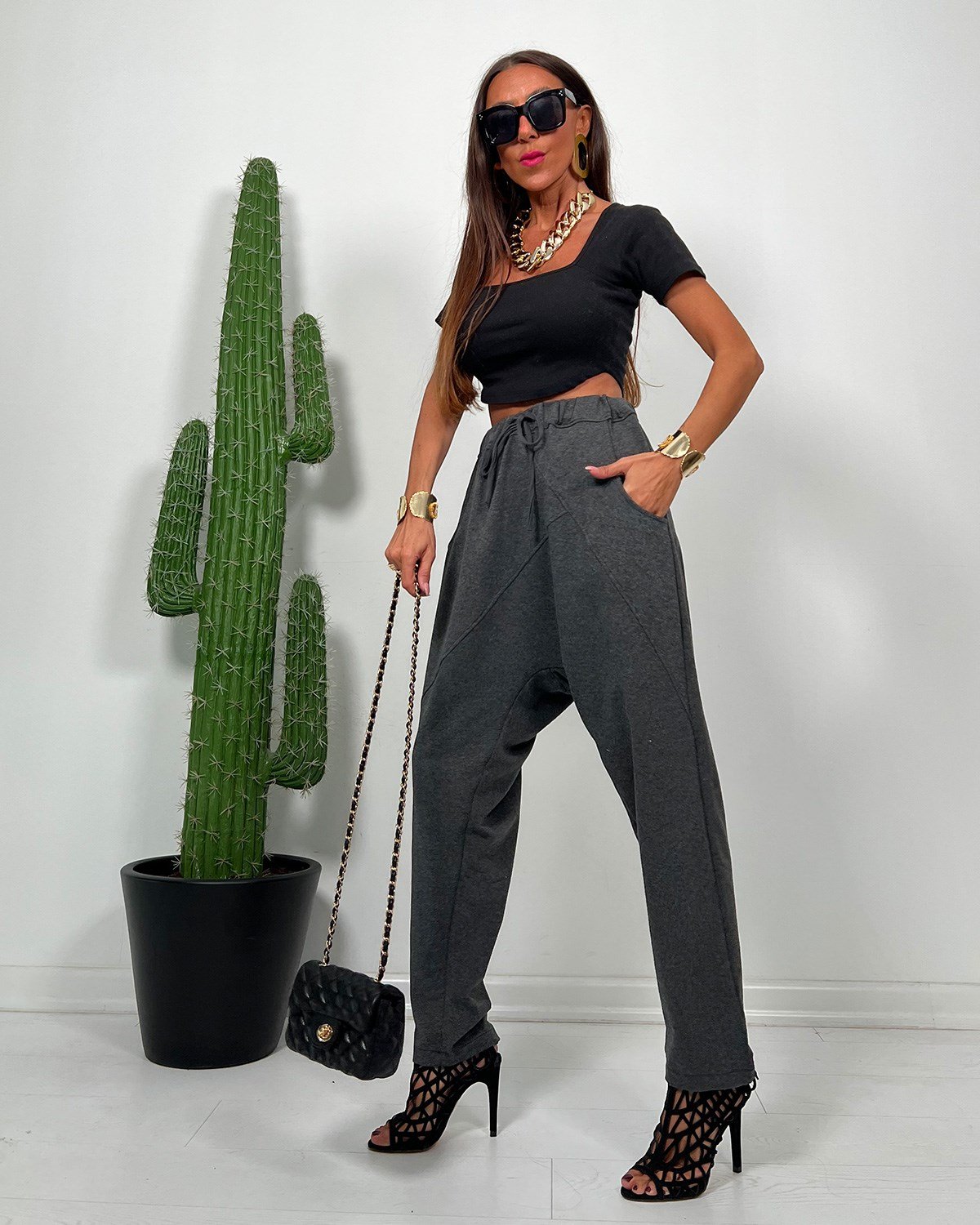 Parma Şalvar Antrasit