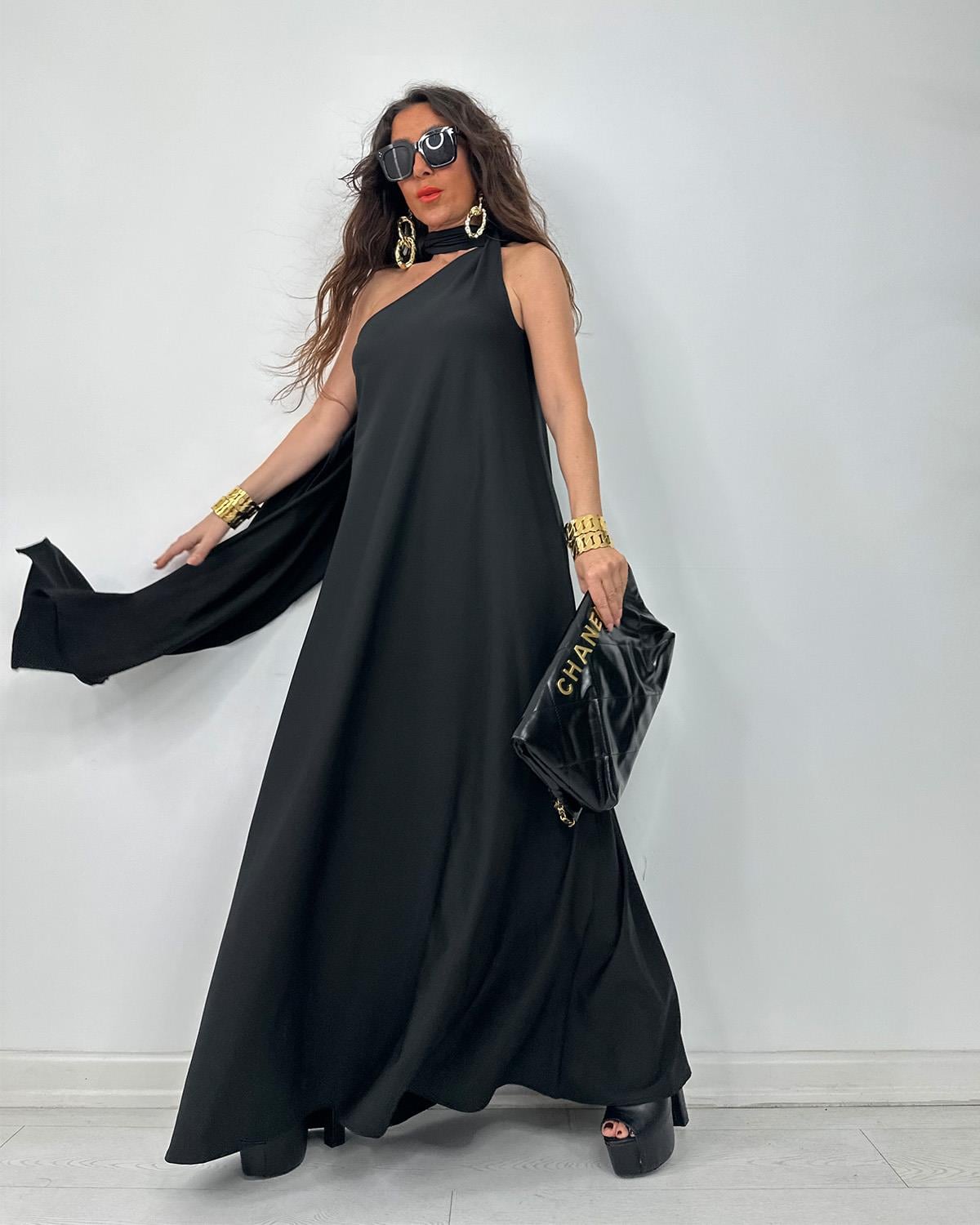 Rachel Elbise Siyah