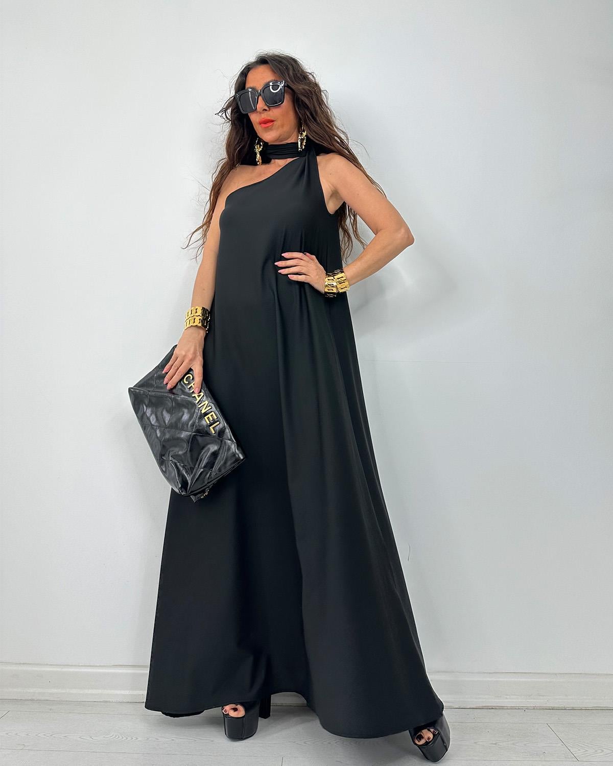 Rachel Elbise Siyah