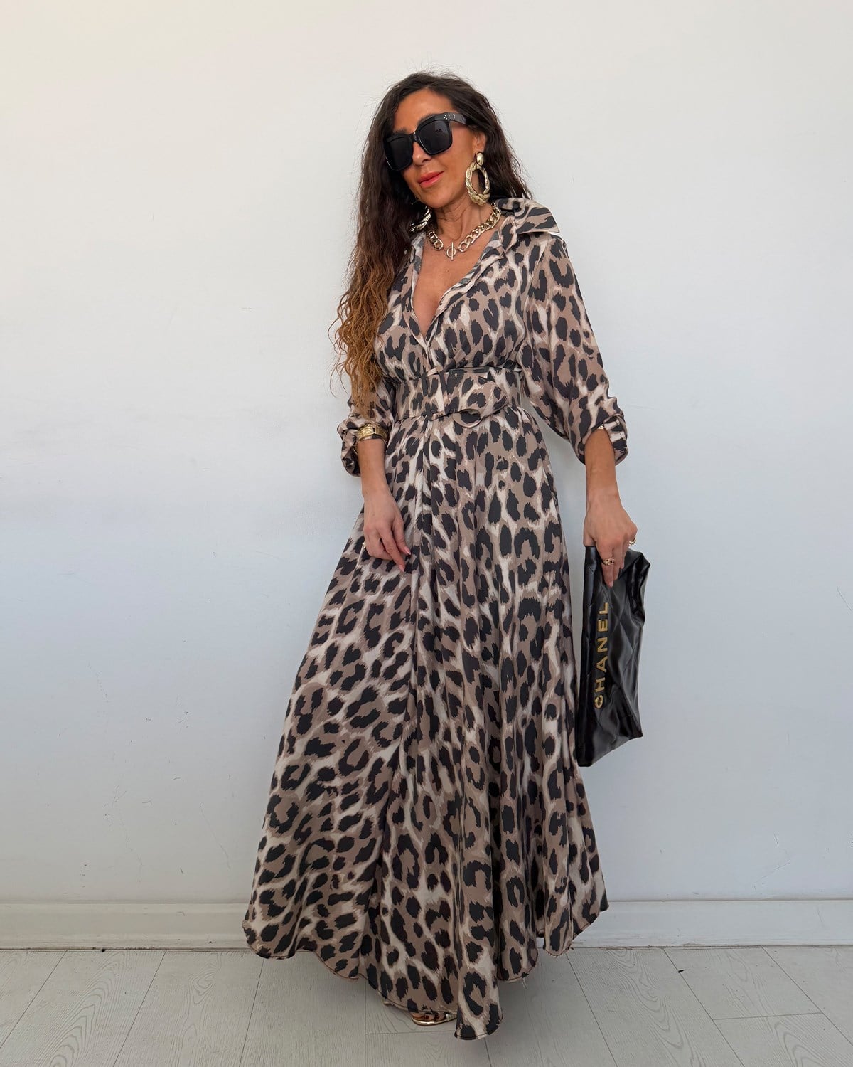 Riva Leopar Elbise