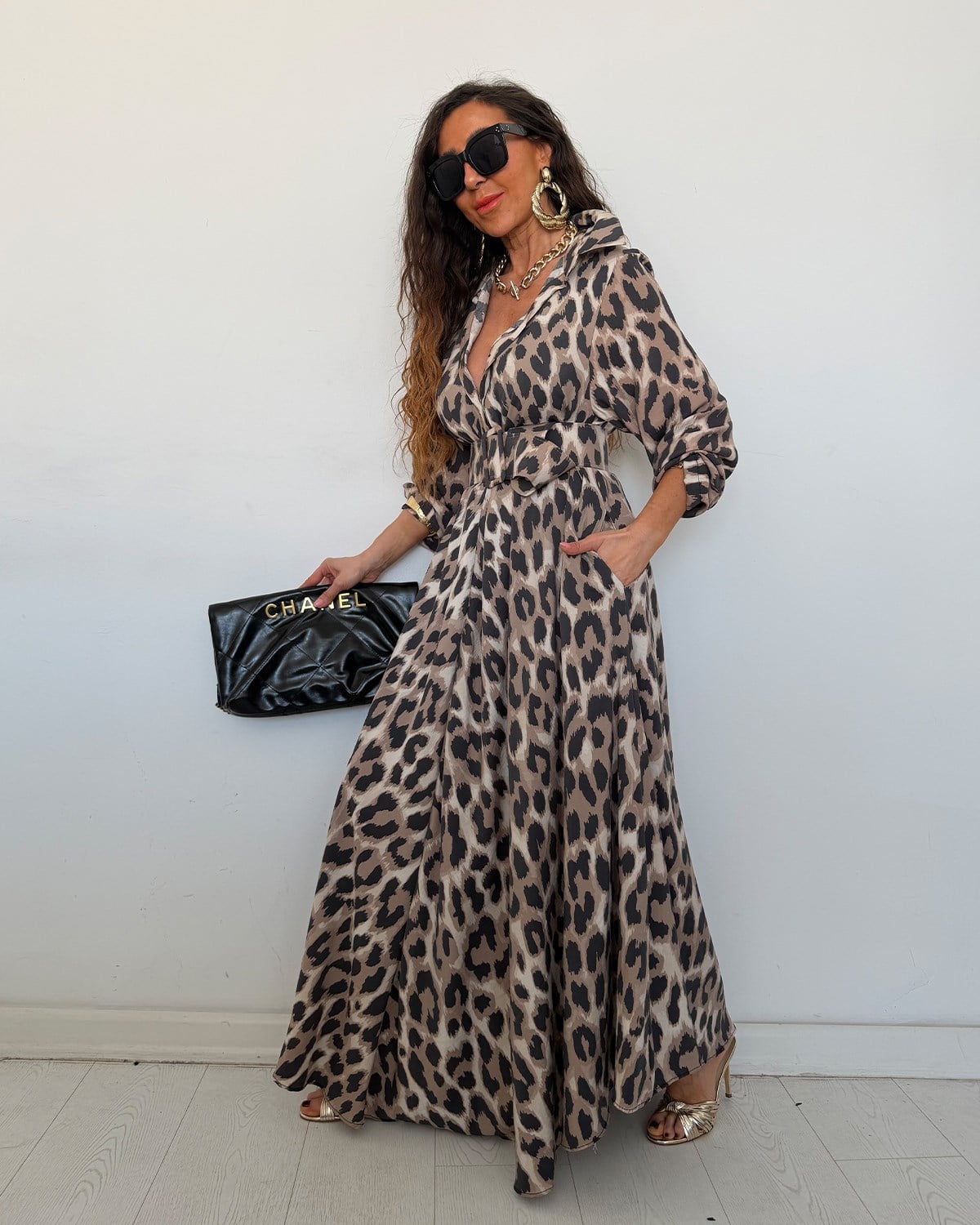 Riva Leopar Elbise
