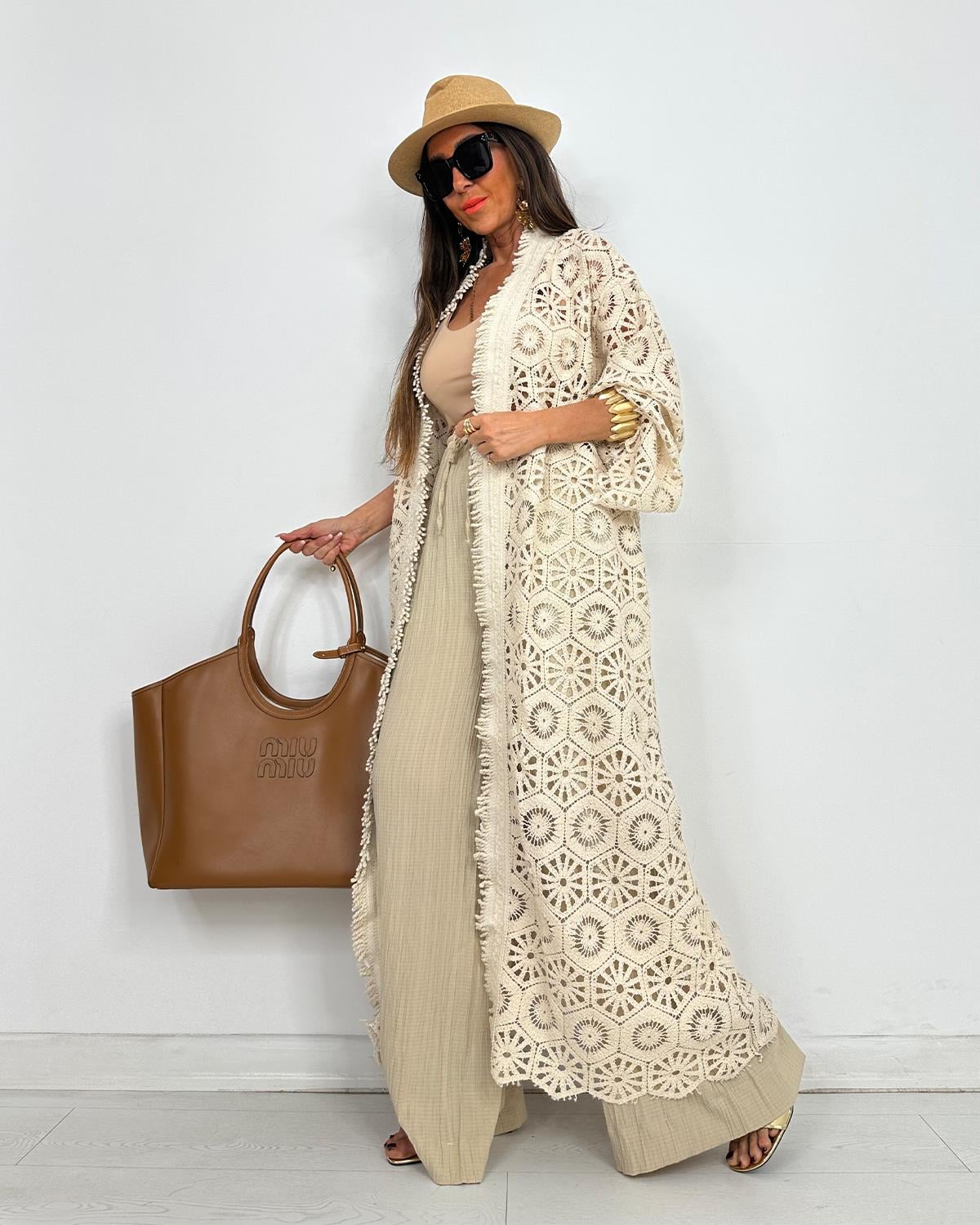 Roma Dantel Kimono