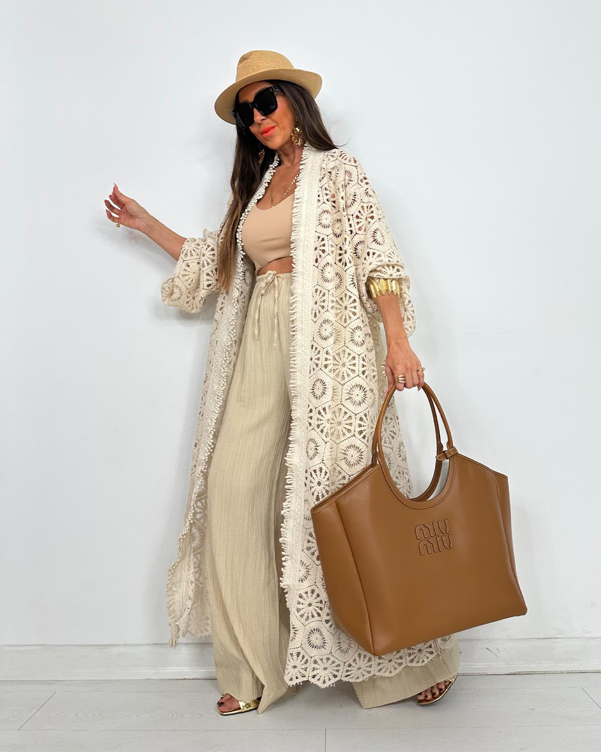 Roma Dantel Kimono