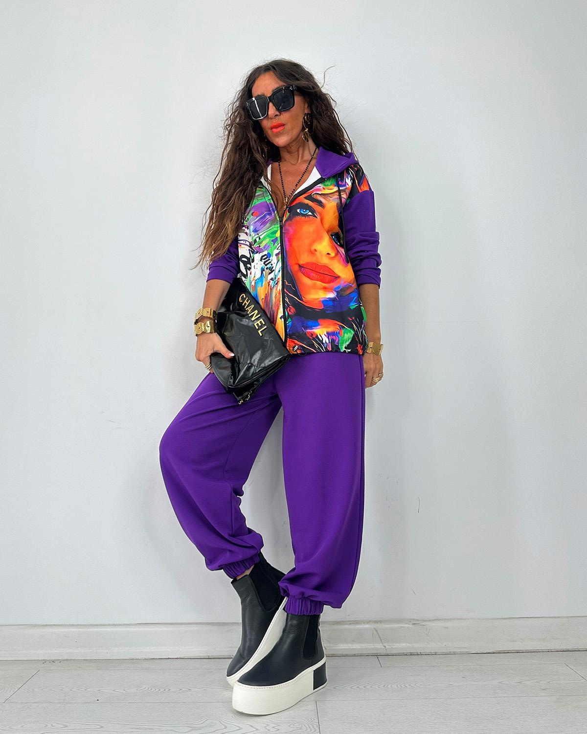 Sara Takım Mor