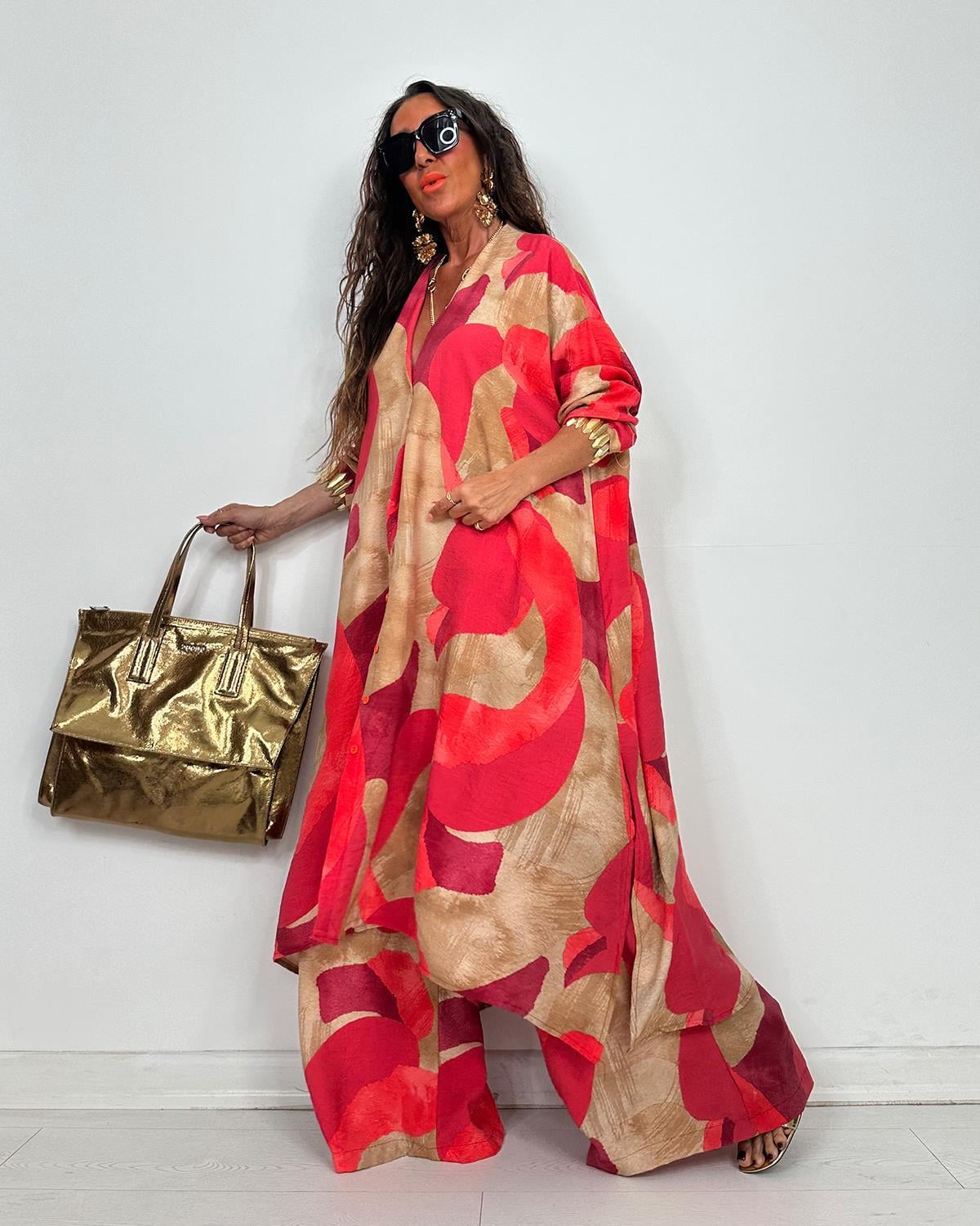 Sirena Batik Takım Mercan