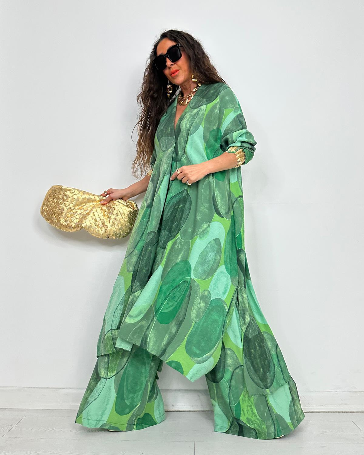 Sirena Batik Takım Yeşil