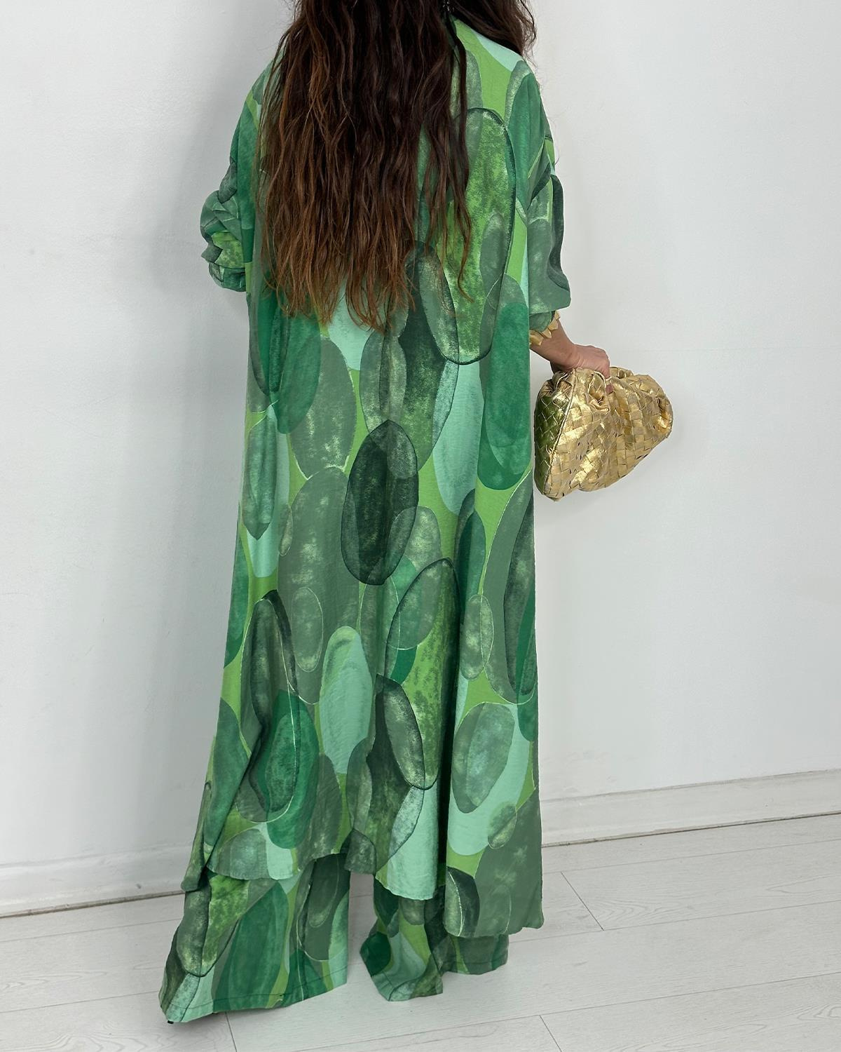 Sirena Batik Takım Yeşil