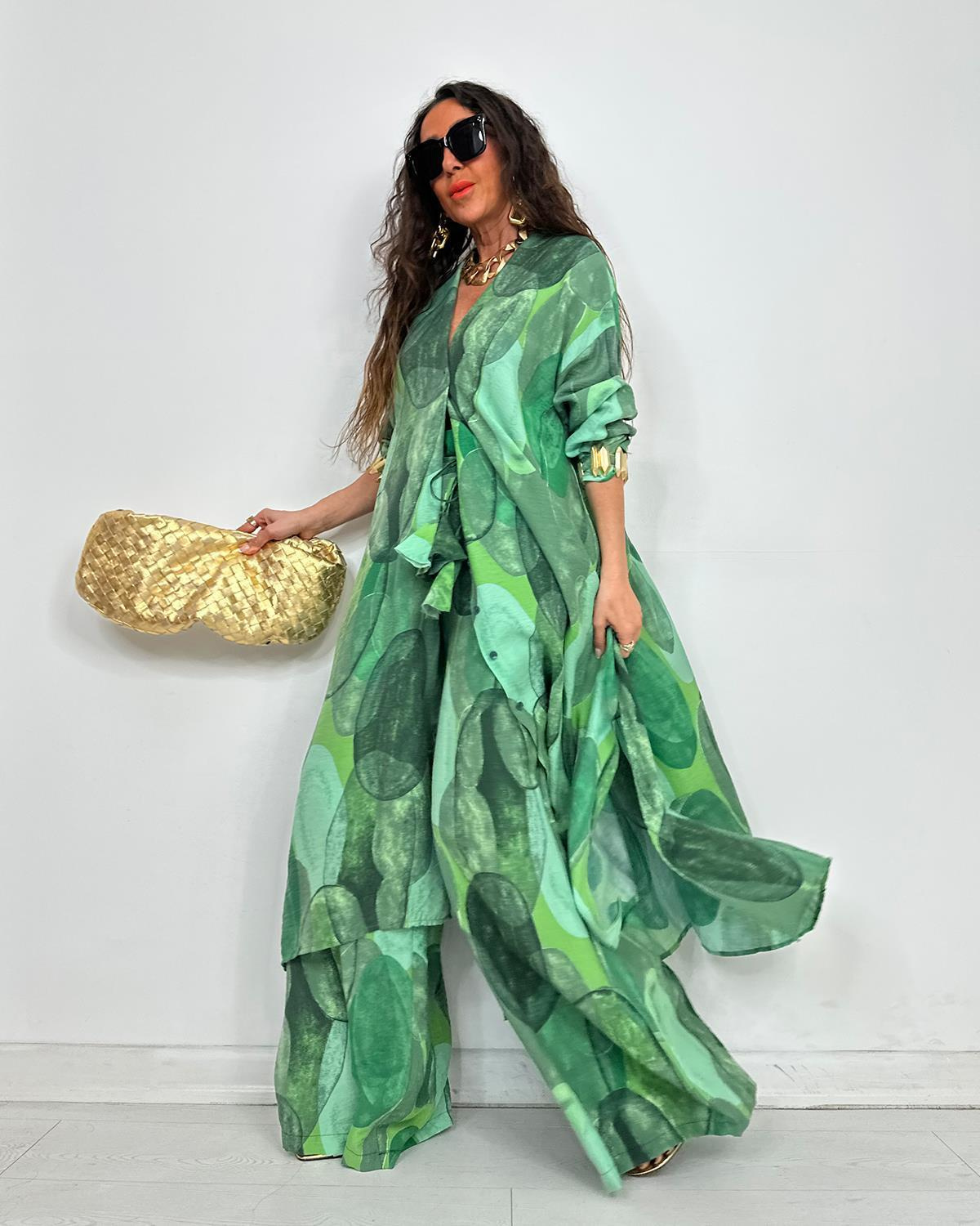 Sirena Batik Takım Yeşil