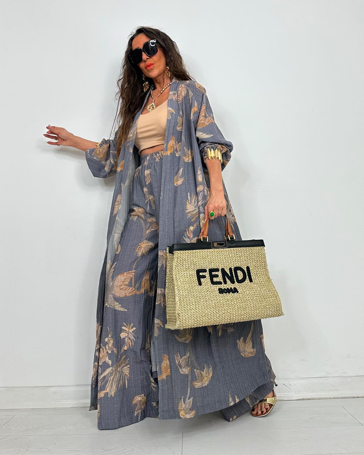 Sofia Kimono Takım Antrasit