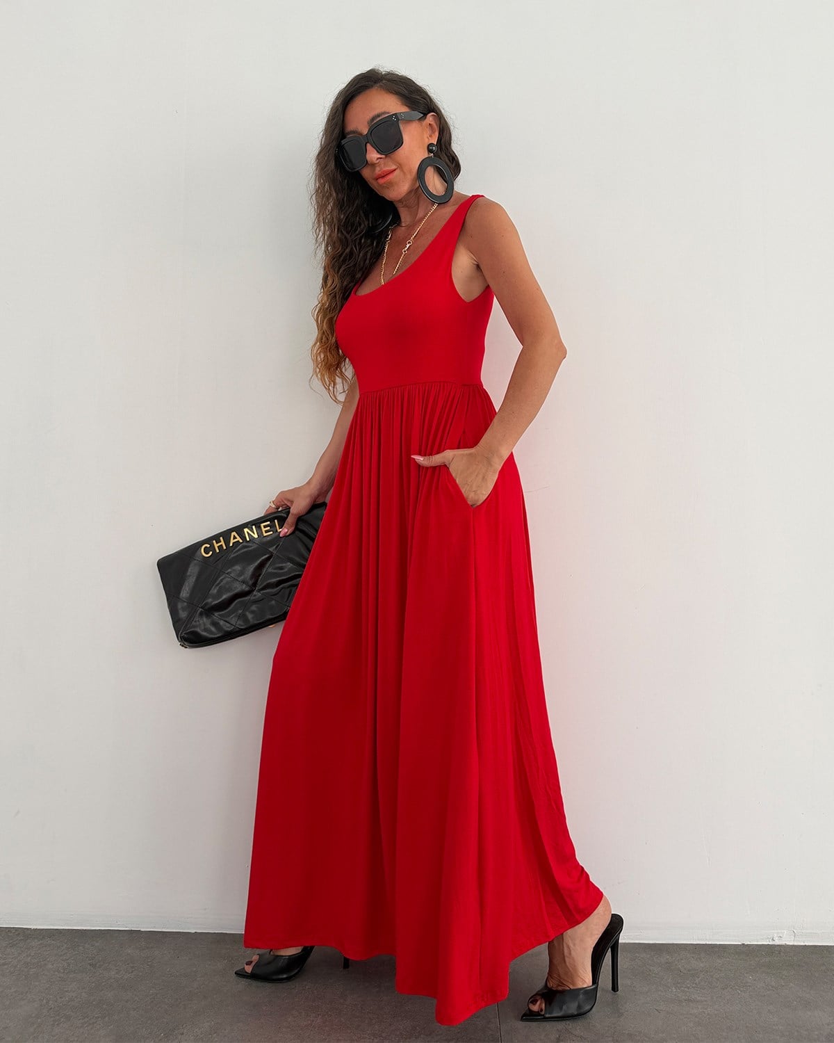 Tamara Elbise Kırmızı