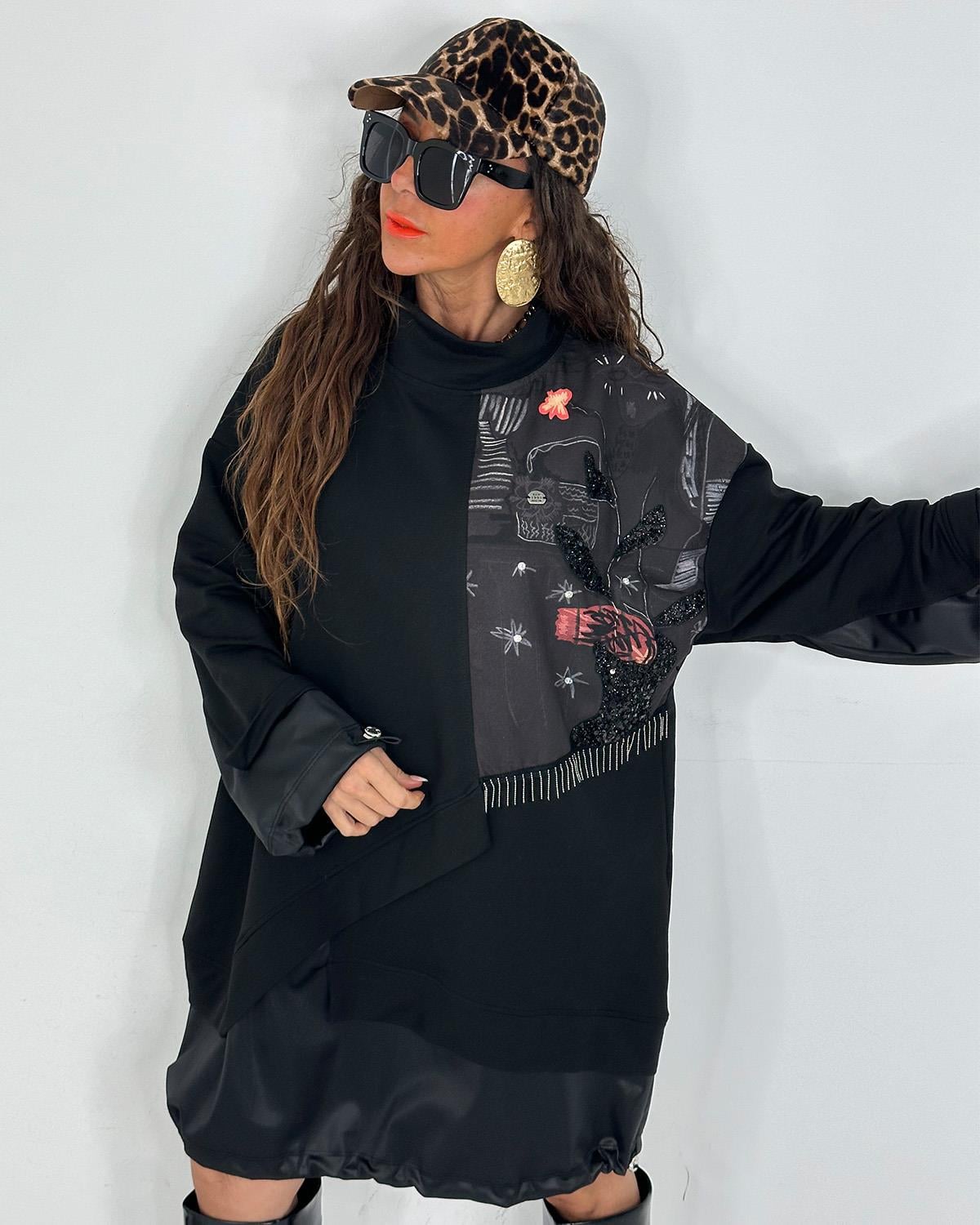 Taşlı Pullu Tunik