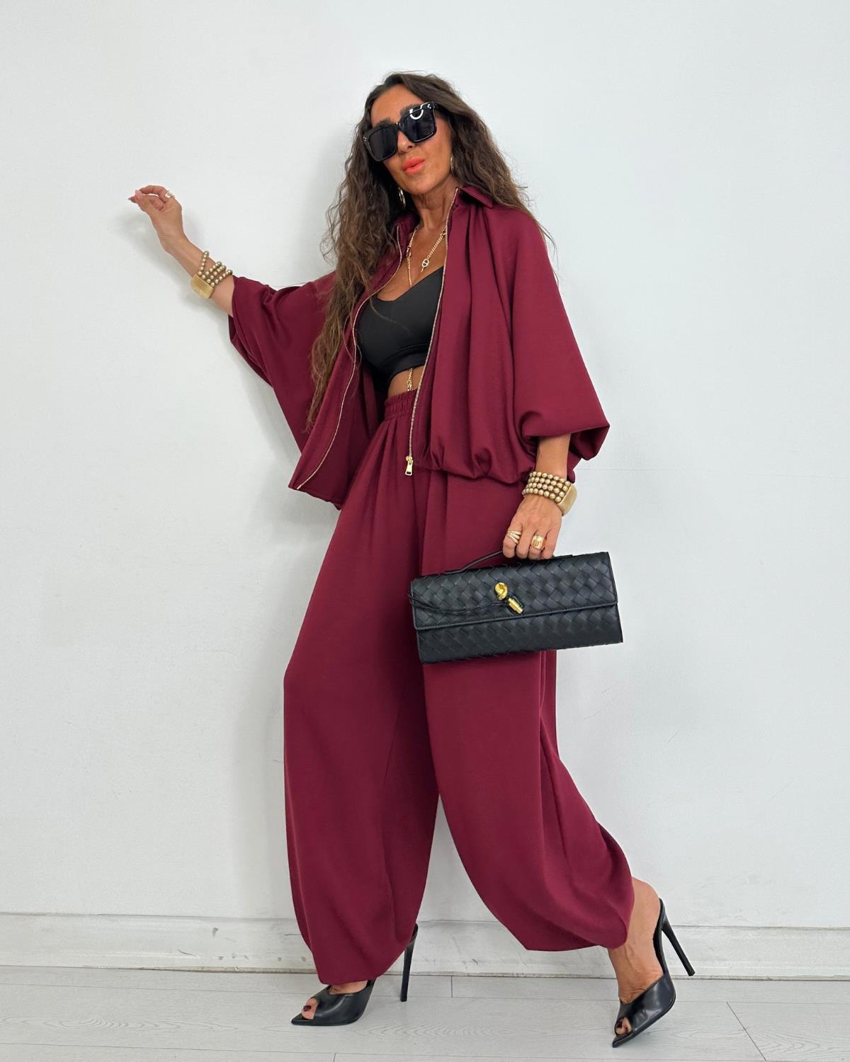 Tiamo Montlu Takım Bordo