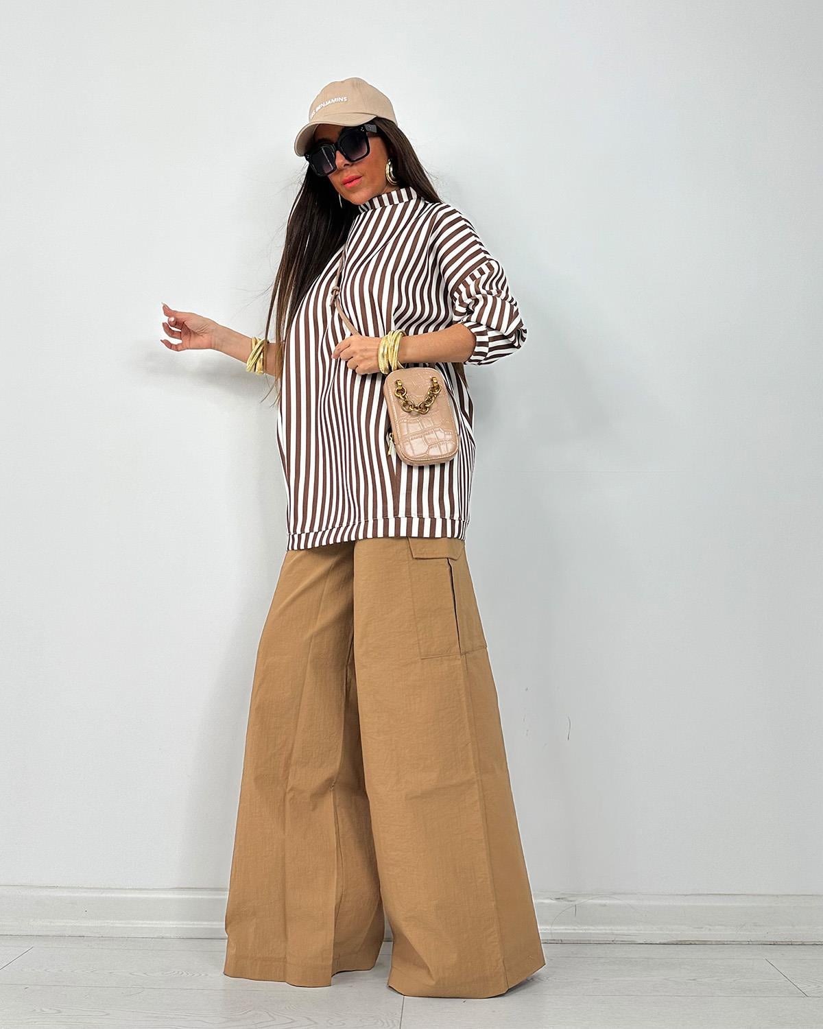 Vicky Kargo Pantalon Kahve