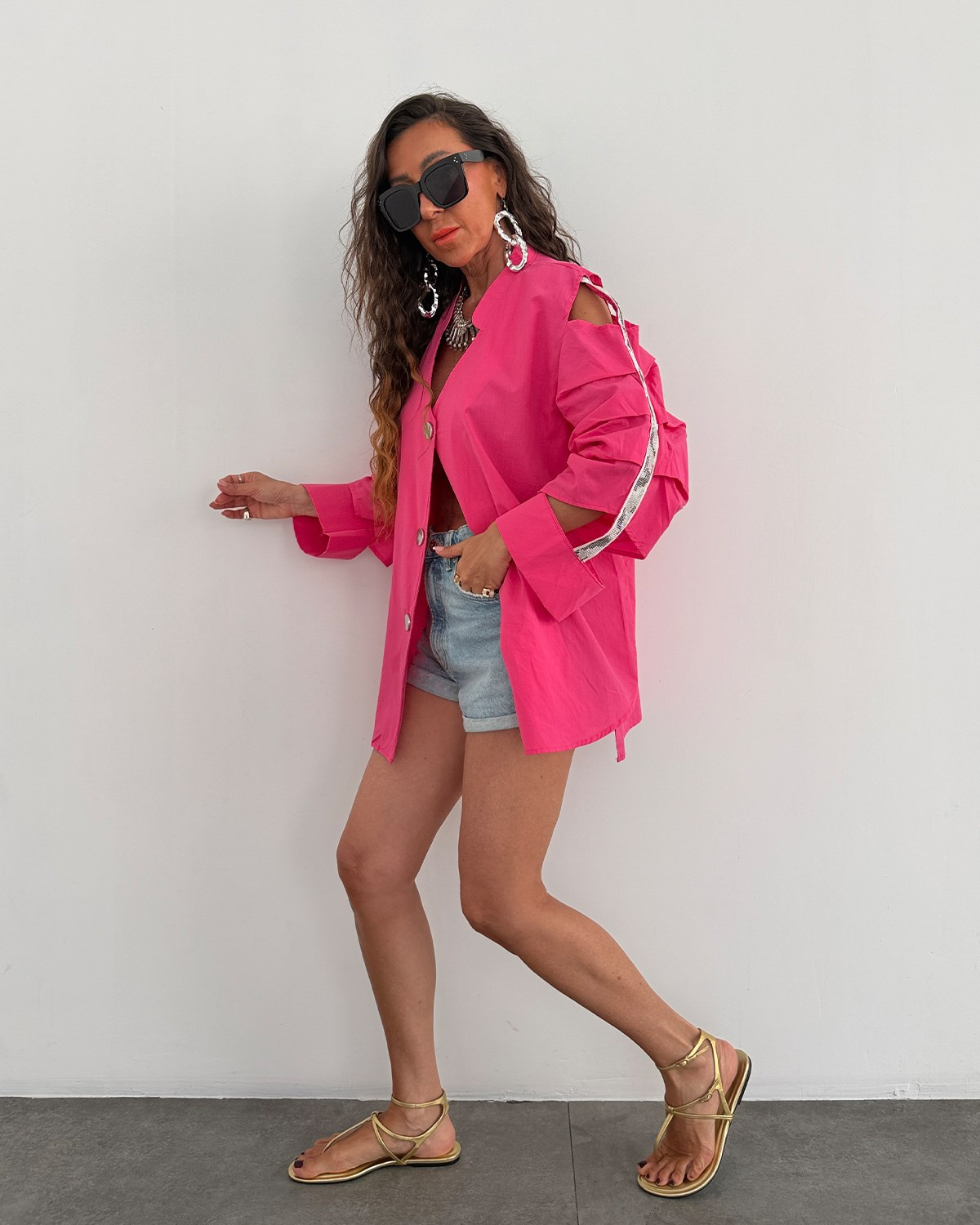 Victoria Gömlek Pembe