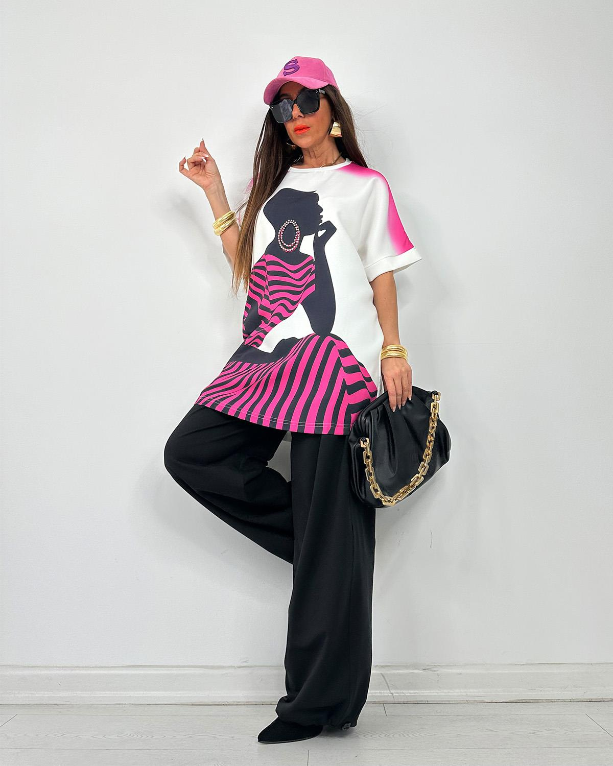 Woman Tunik Fuşya