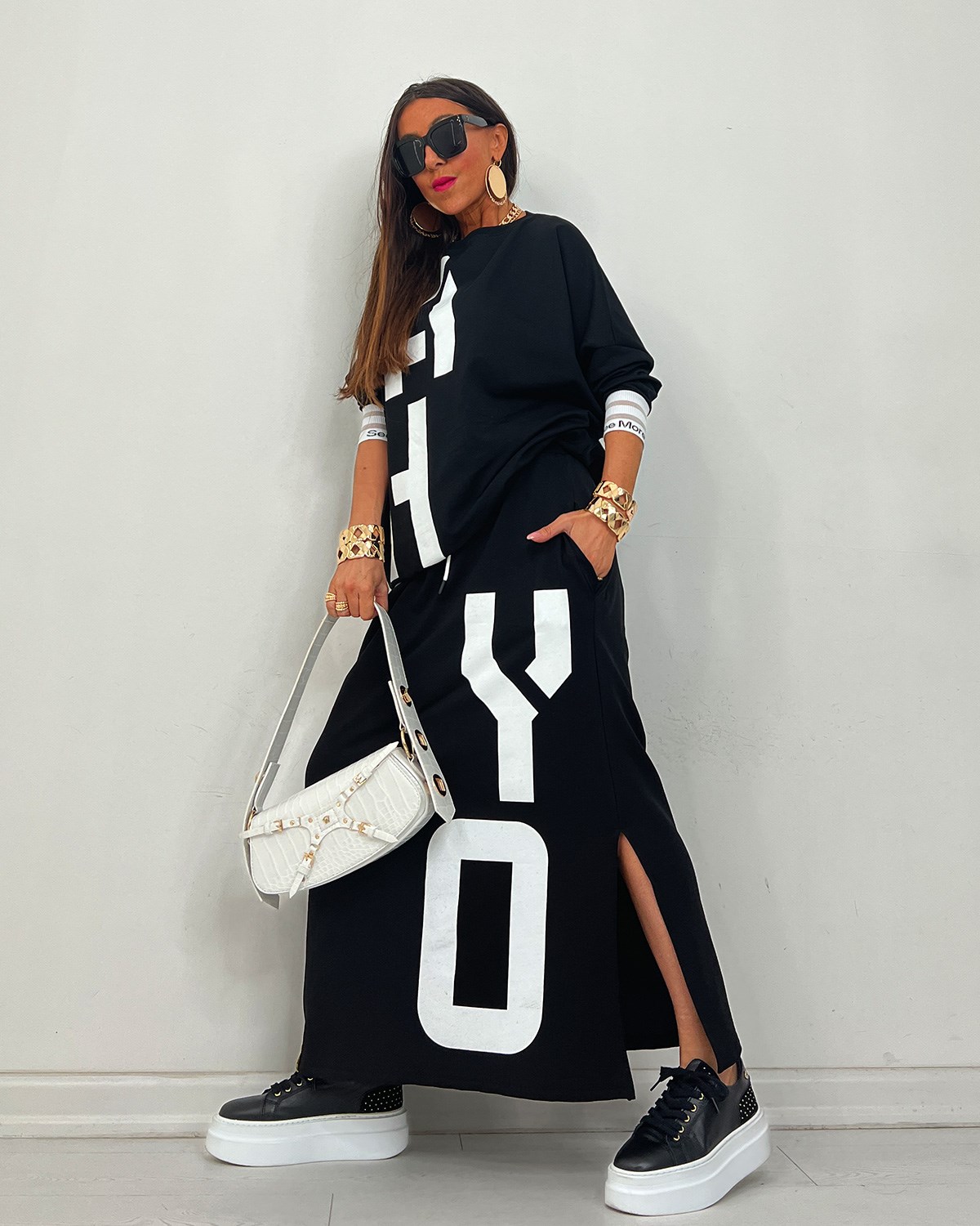 Yolly Takım Siyah