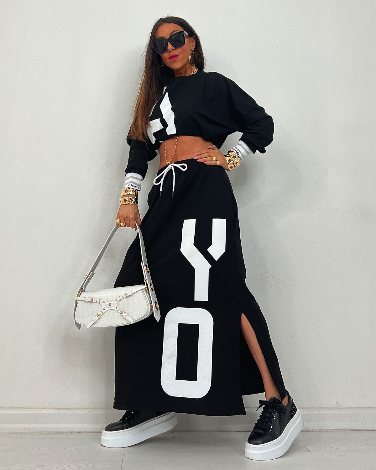 Yolly Takım Siyah