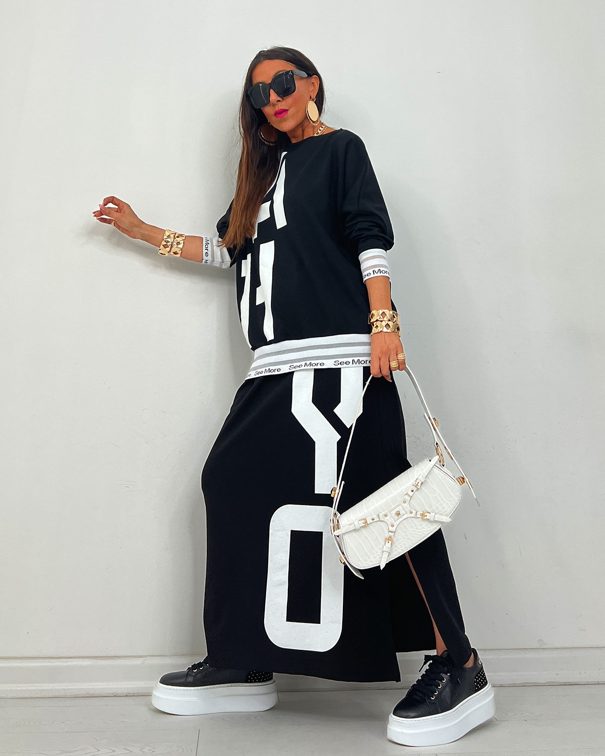 Yolly Takım Siyah