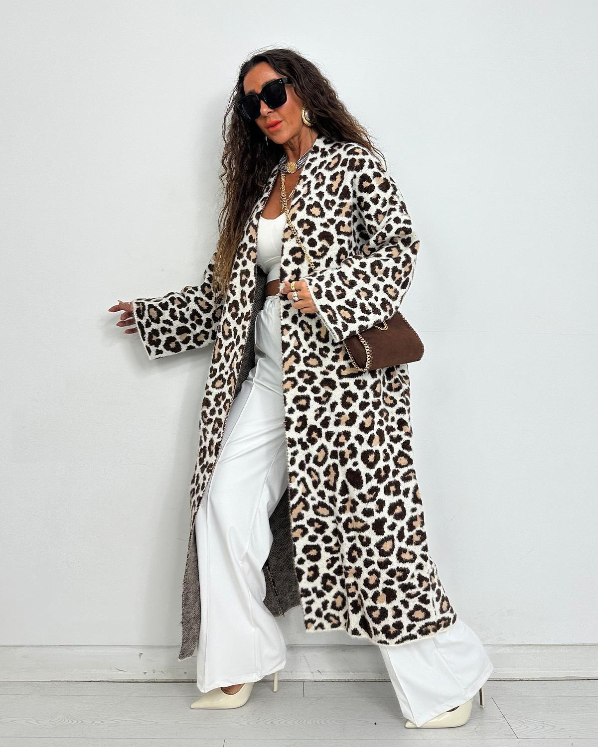 Yummy Hırka Leopar