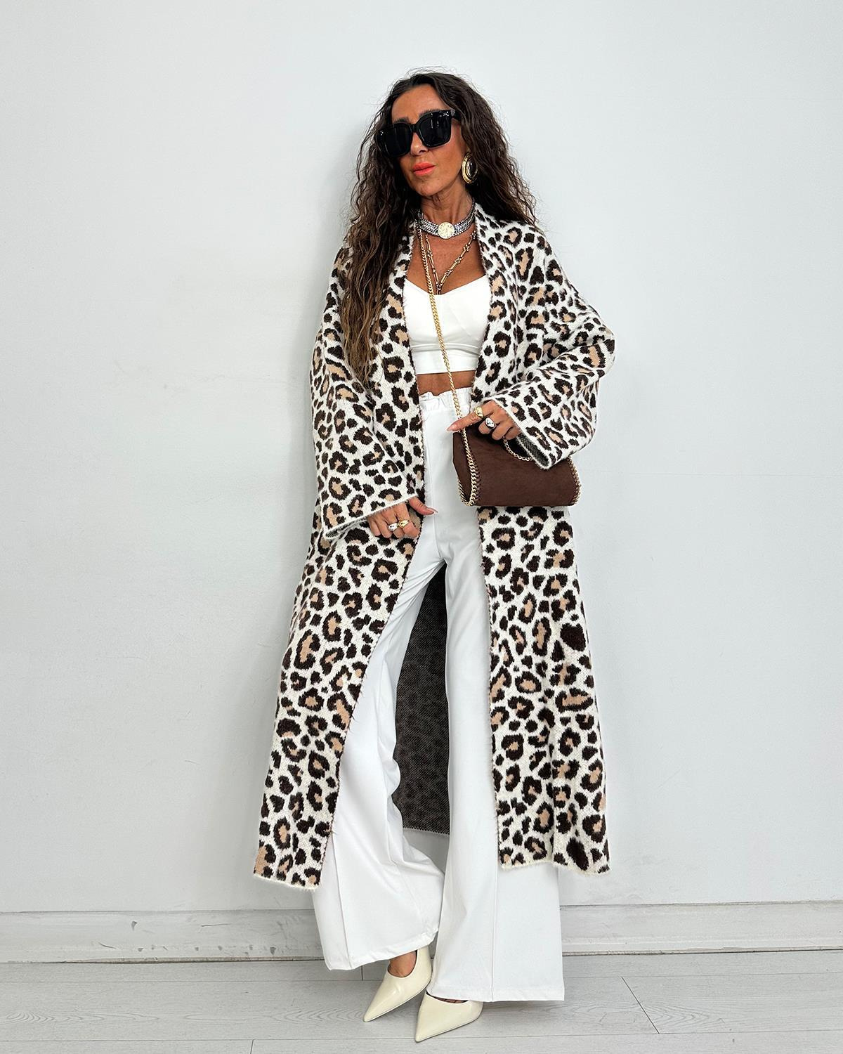 Yummy Hırka Leopar