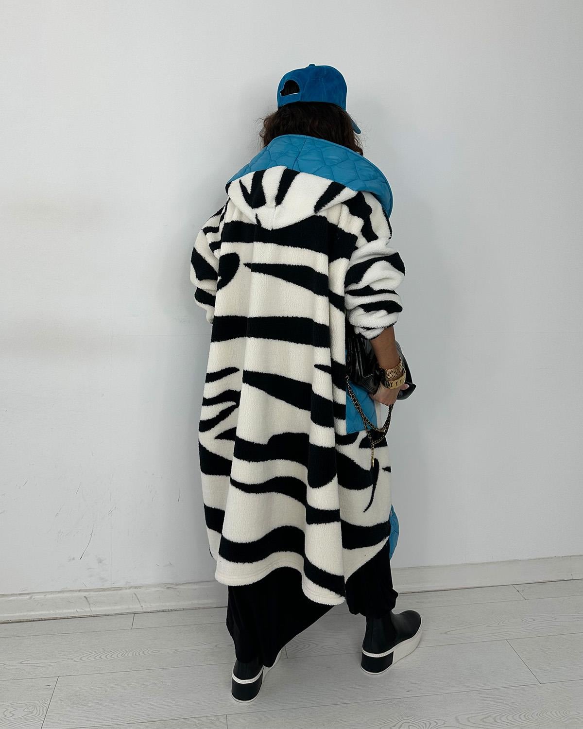 Zebra Kapitone Kaban Mavi