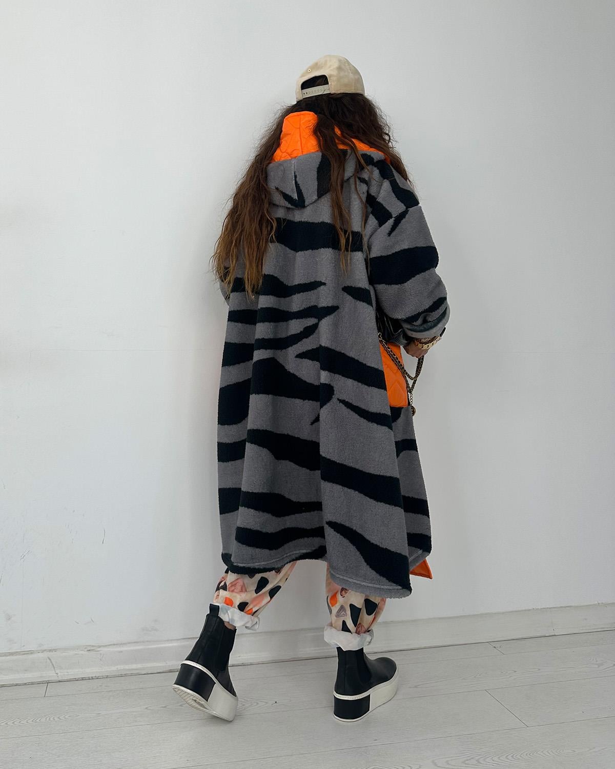 Zebra Kapitone Kaban Orange