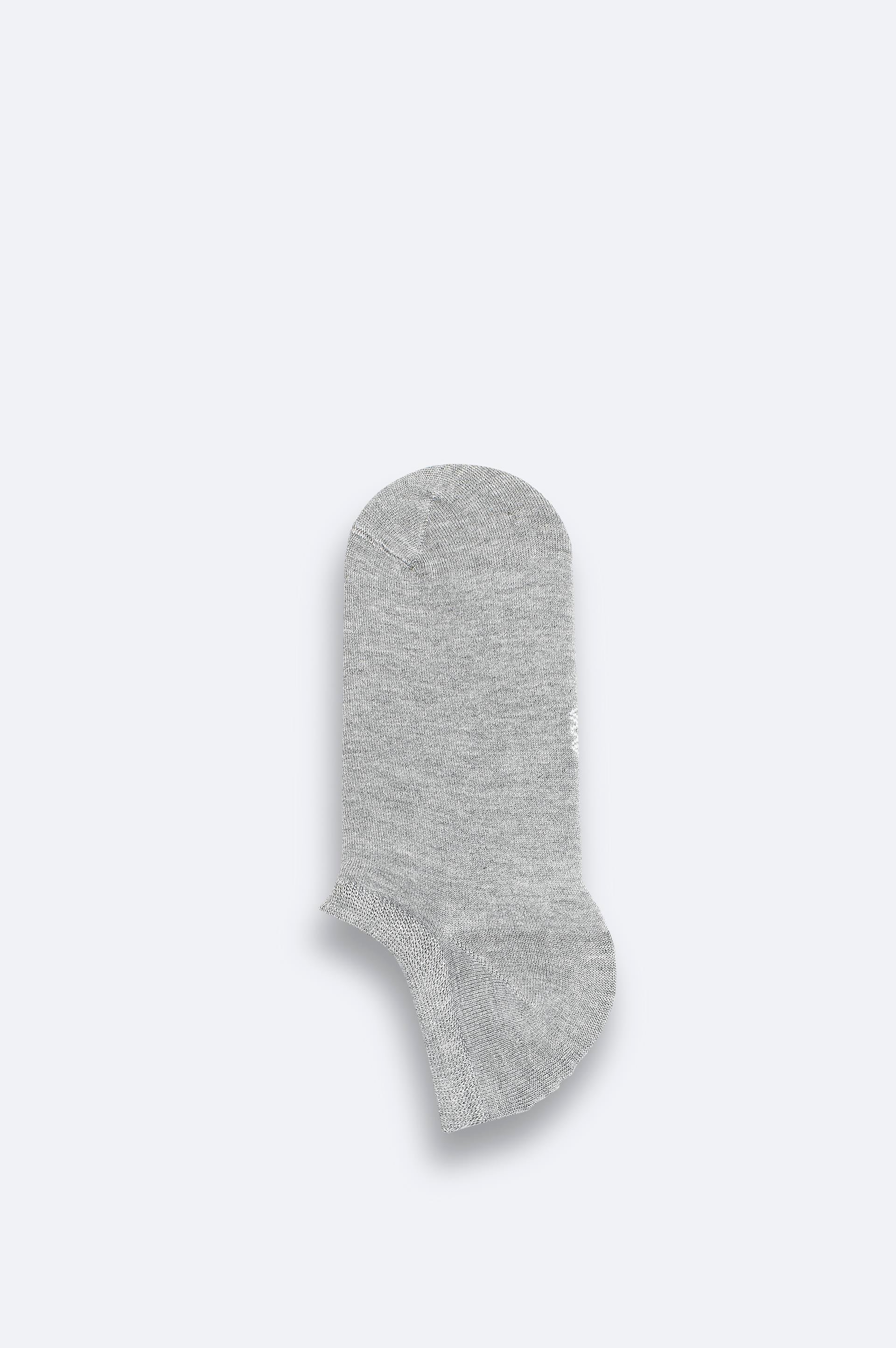 Grey Ankle Socks