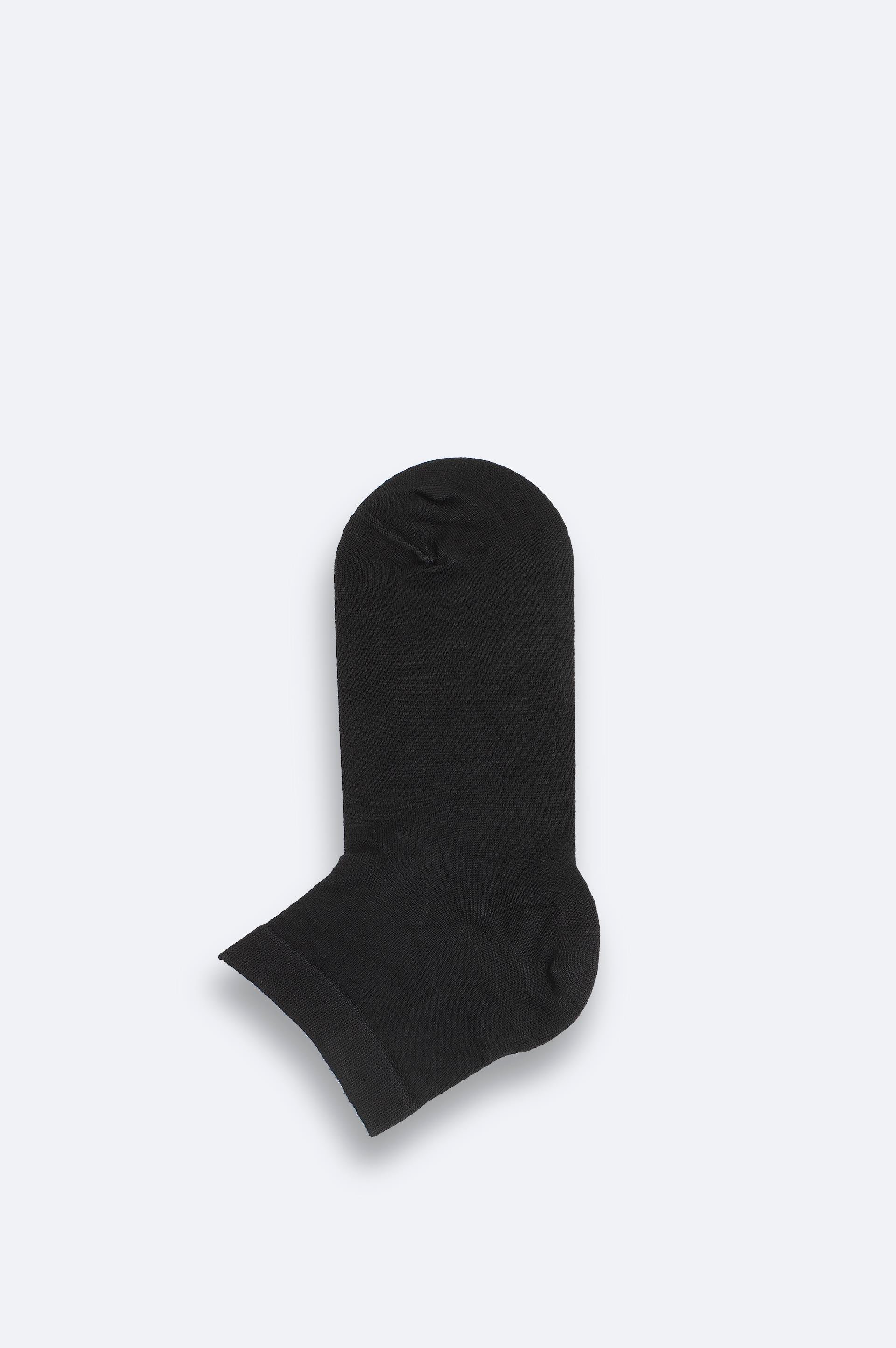 Black Footie Socks